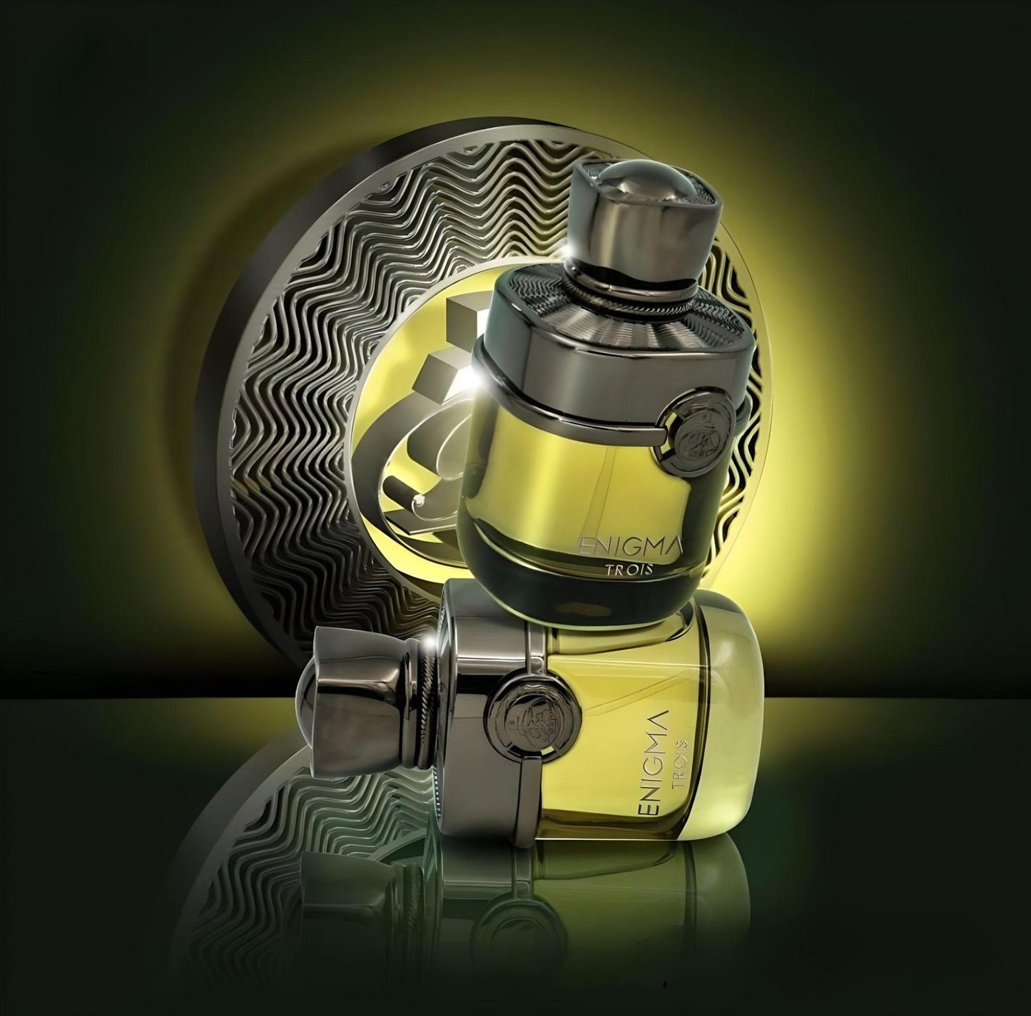 Enigma Trois 100ml Eau de Parfum by French Avenue fragrance packaging front view
