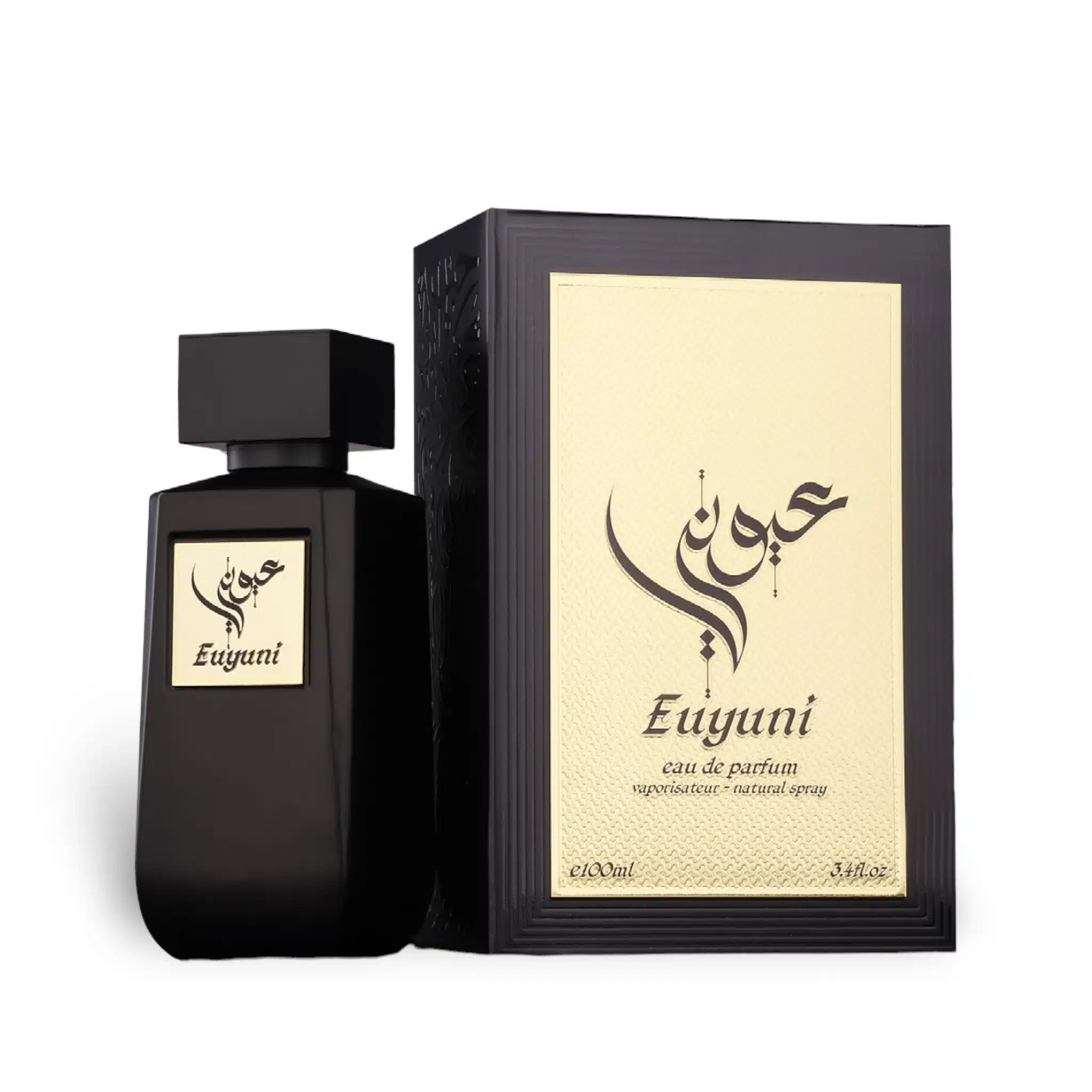 Euyuni 100ml Eau de Parfum by Athoor Al Alam bottle and box