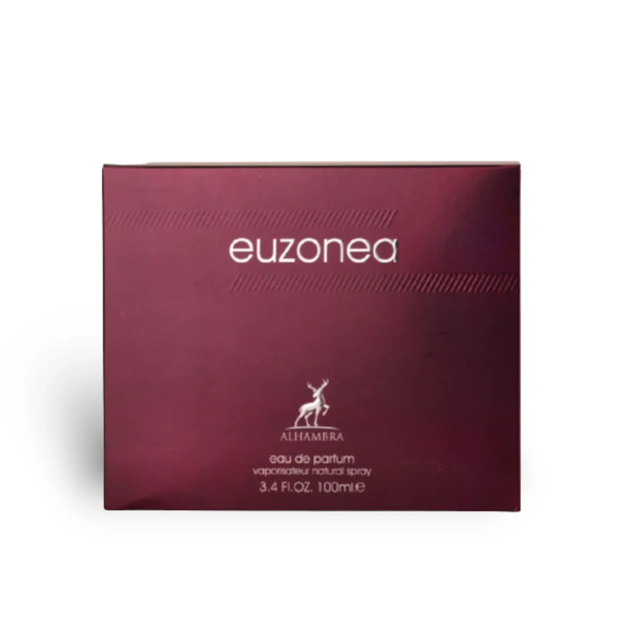 Euzonea 100ml Eau de Parfum by Maison Alhambra bottle and box