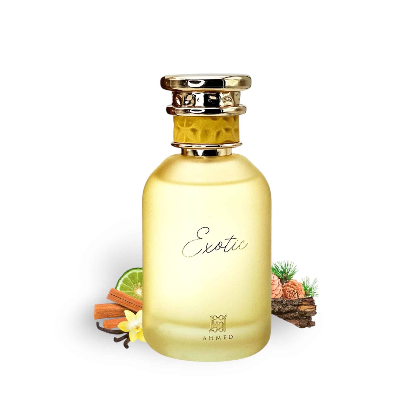 Exotic 100ml Eau de Parfum by Ahmed Al Maghribi fragrance bottle