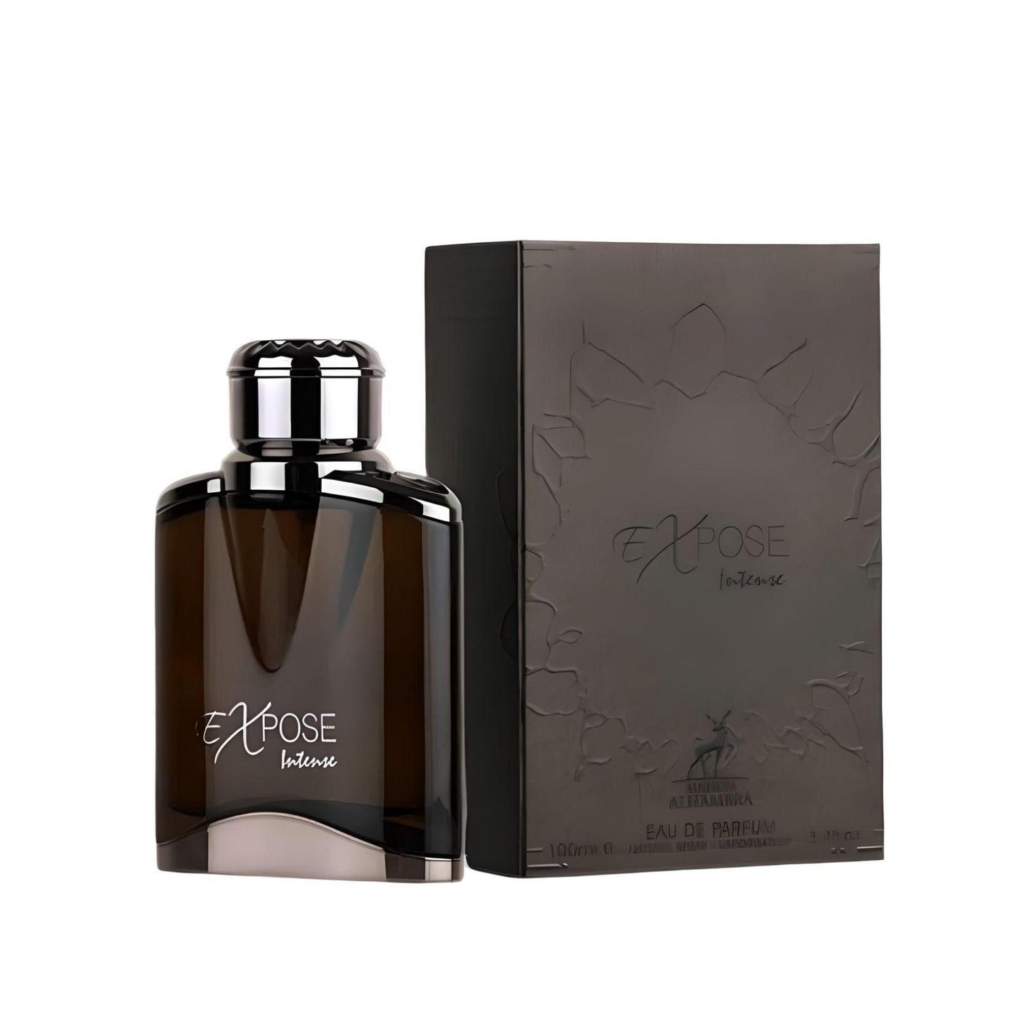 Expose Intense 100ml Eau de Parfum by Maison Alhambra bottle and box