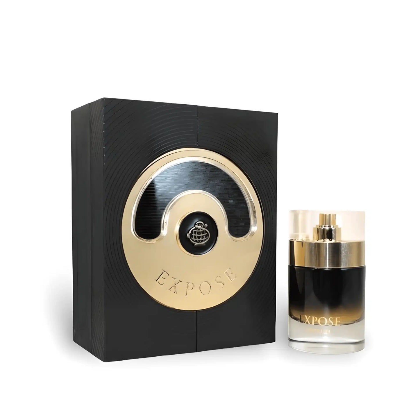 Expose Unisexe 100ml Eau de Parfum by Fragrance World bottle and box