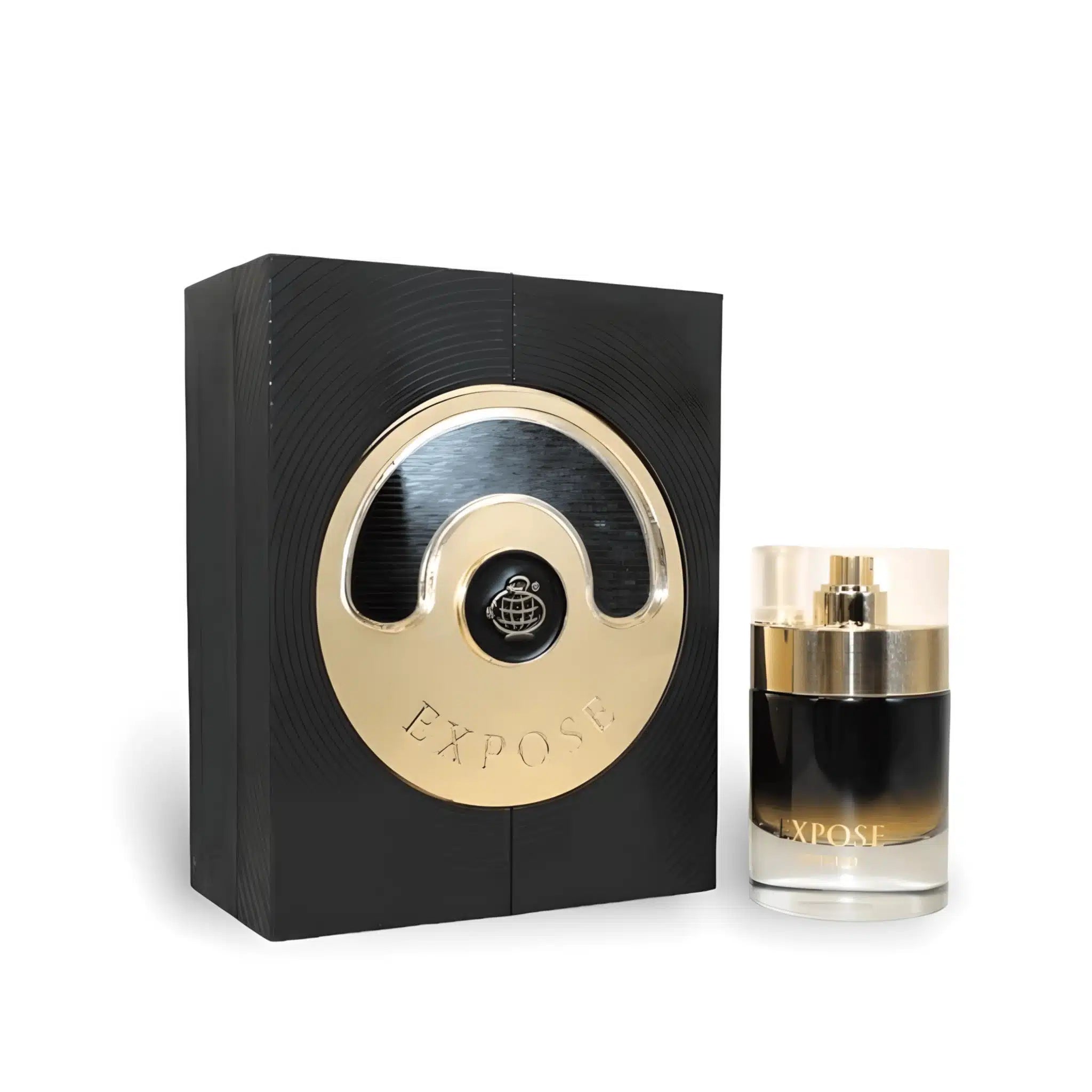 Expose Unisexe 100ml Eau de Parfum by Fragrance World bottle and box