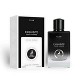 Exquisite Pour Homme Club 100ml Eau de Parfum by Maison Alhambra bottle and box