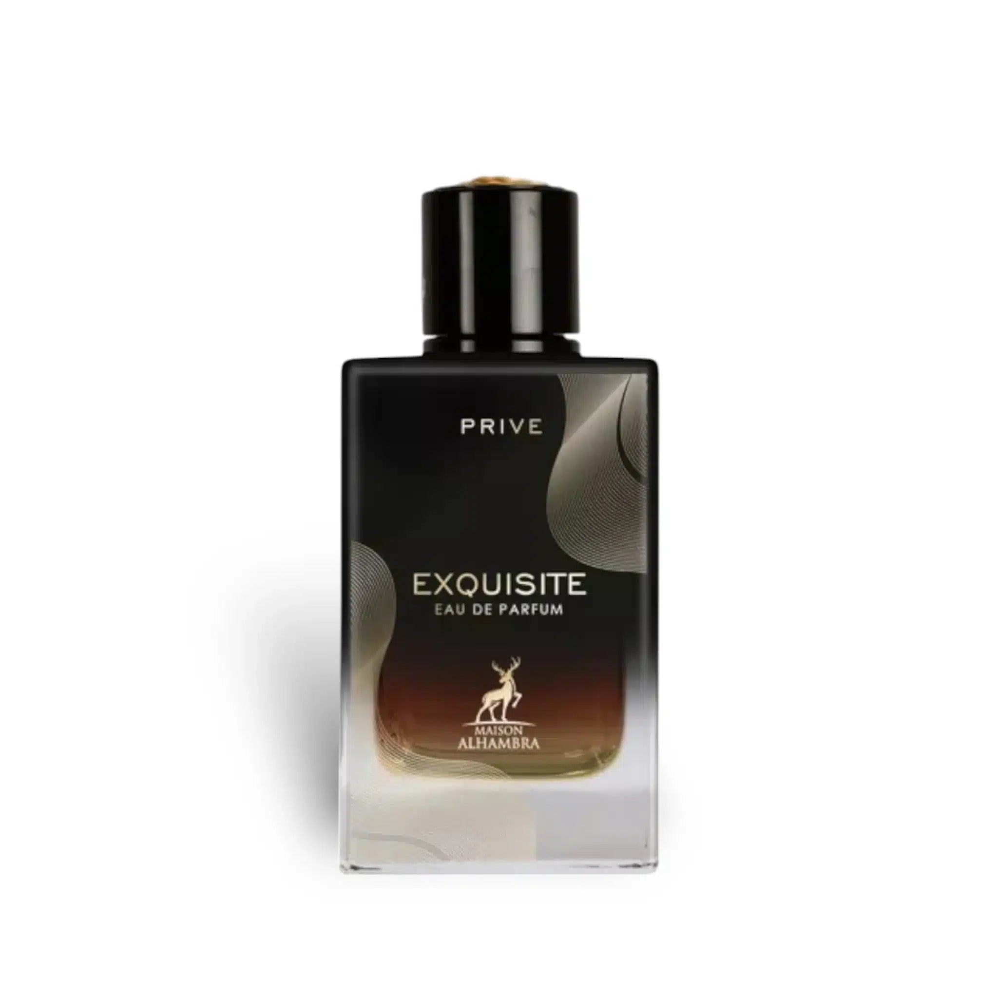 Exquisite Prive 100ml Eau de Parfum by Maison Alhambra fragrance packaging front view