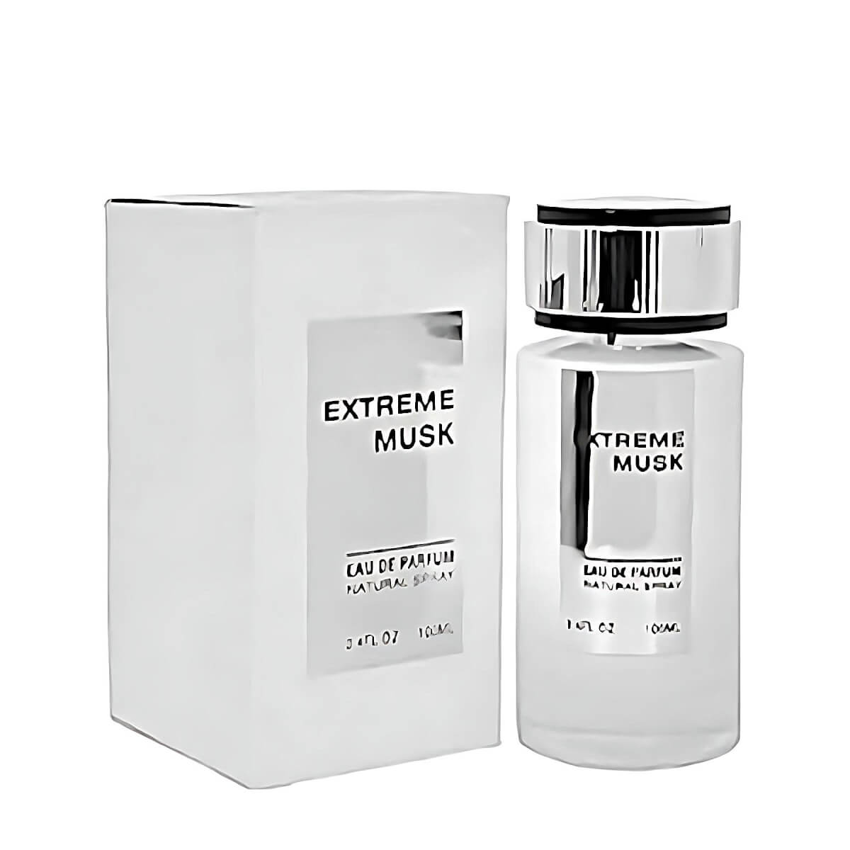 Extreme Musk 100ml Eau de Parfum by Fragrance World bottle and box