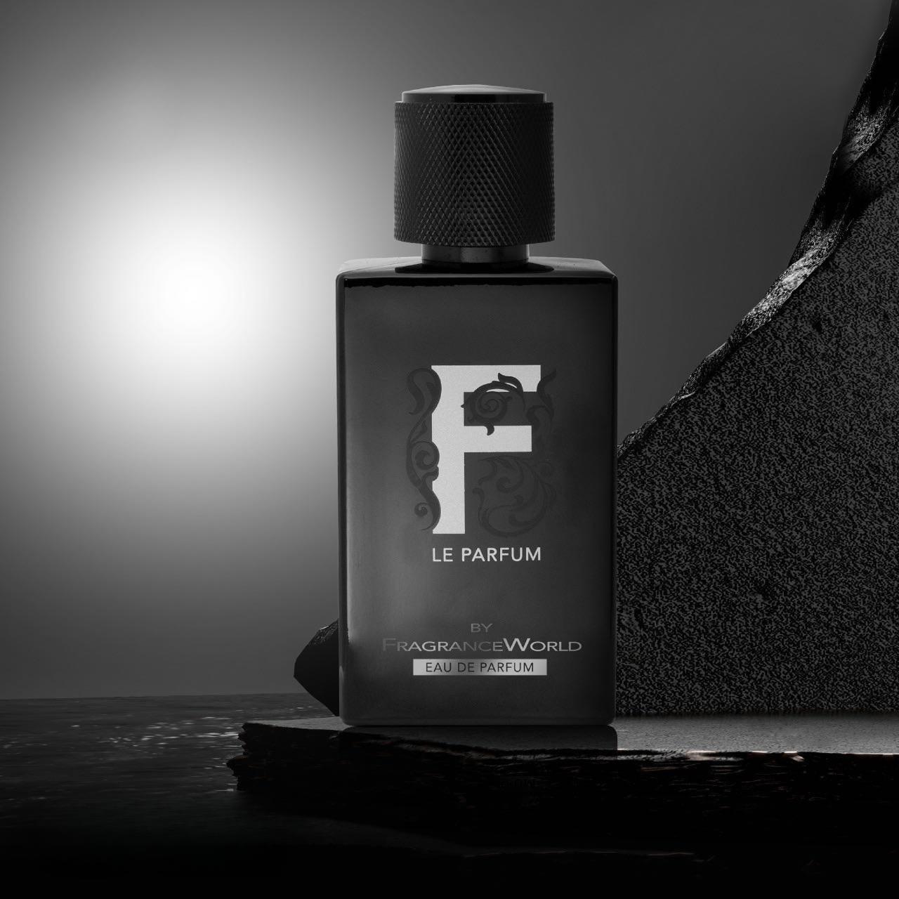 F Le Parfum 100ml Eau de Parfum by Fragrance World fragrance packaging front view