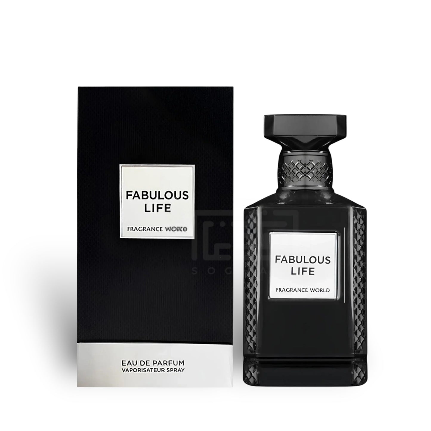 Fabulous Life 150ml Eau de Parfum by Fragrance World bottle and box