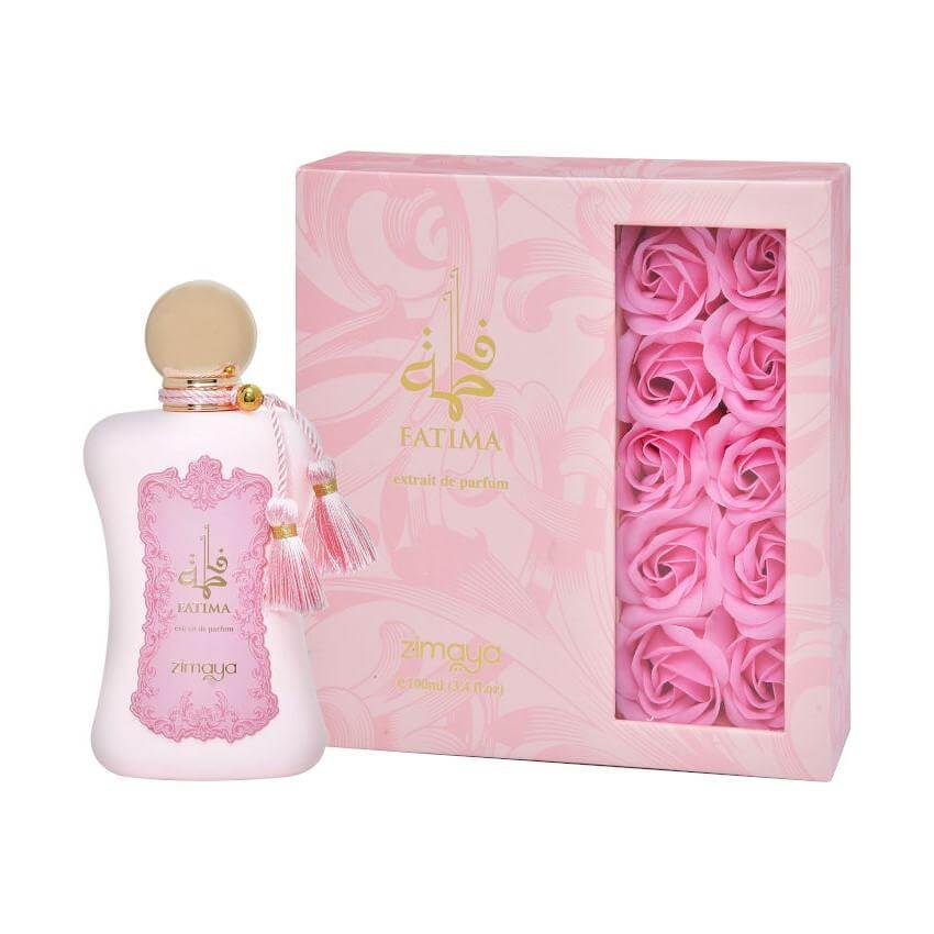 Zimaya Fatima 100ml Eau de Parfum by Zimaya bottle and box