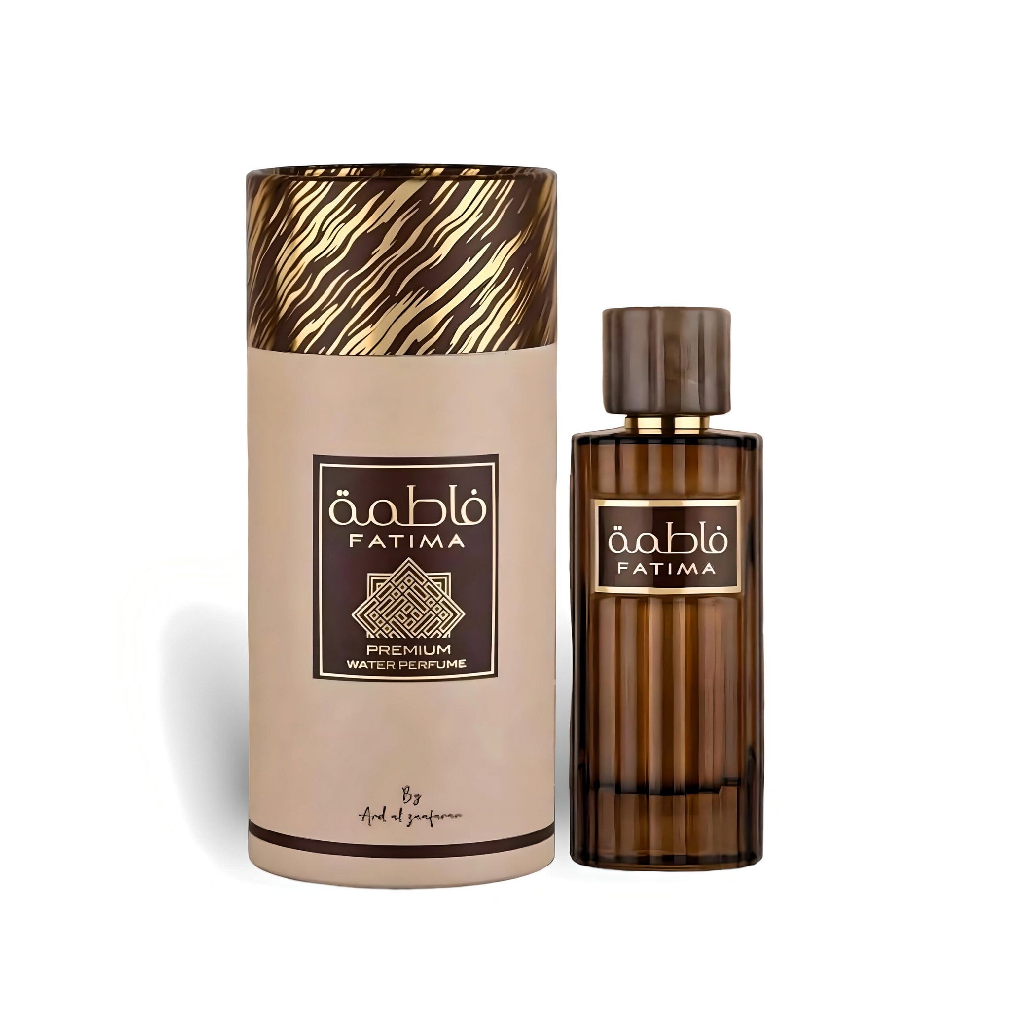 Fatima Premium Water 100ml Eau de Parfum by Ard Al Zaafaran bottle and box