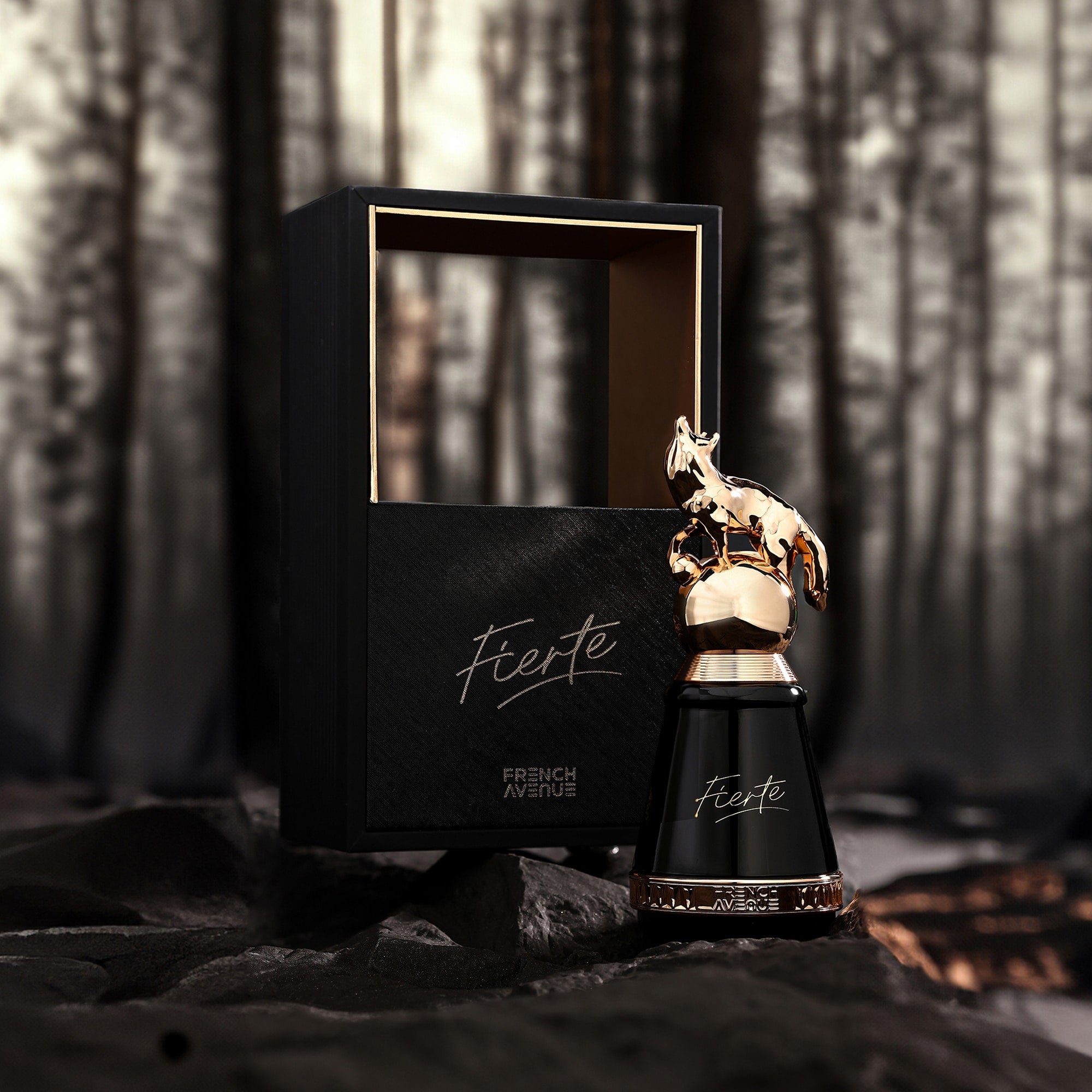 Fierte 80ml Eau de Parfum by French Avenue perfume bottle close up