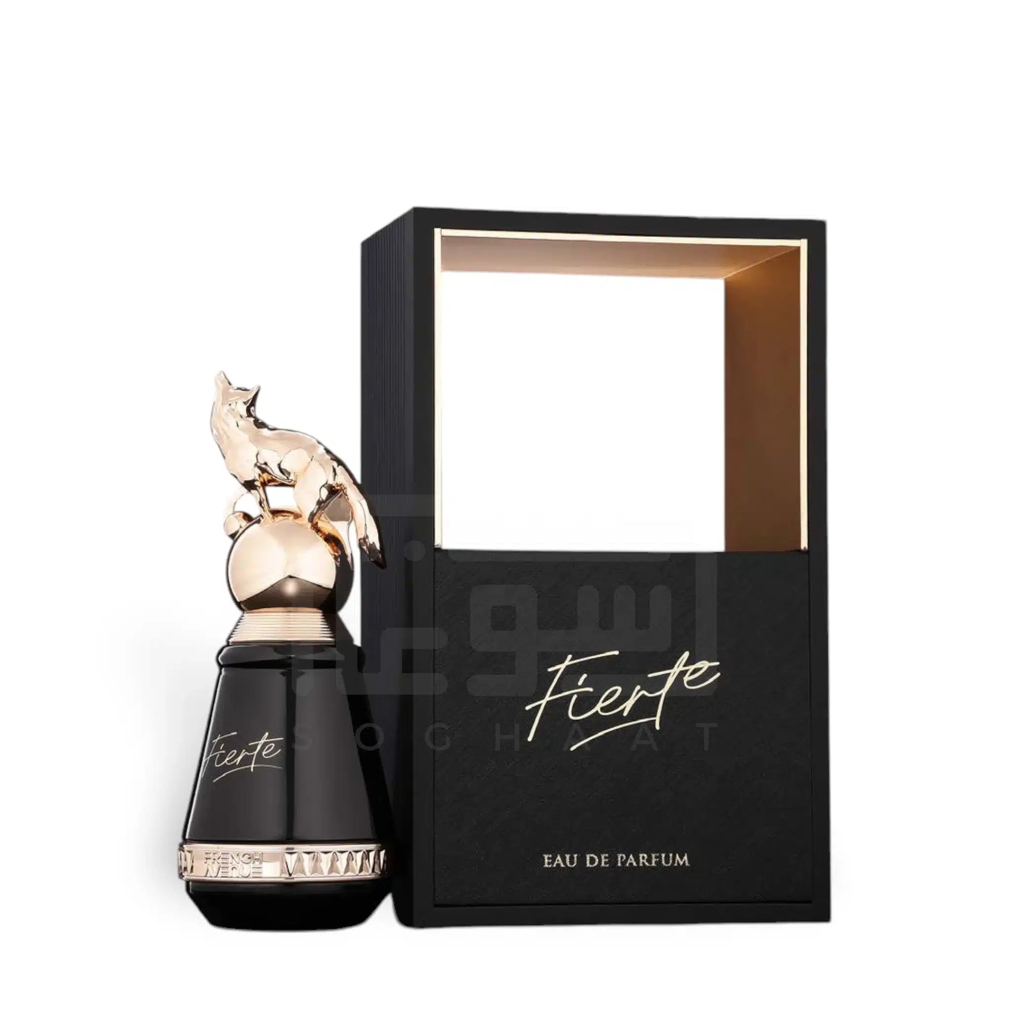 Fierte 80ml Eau de Parfum by French Avenue bottle and box