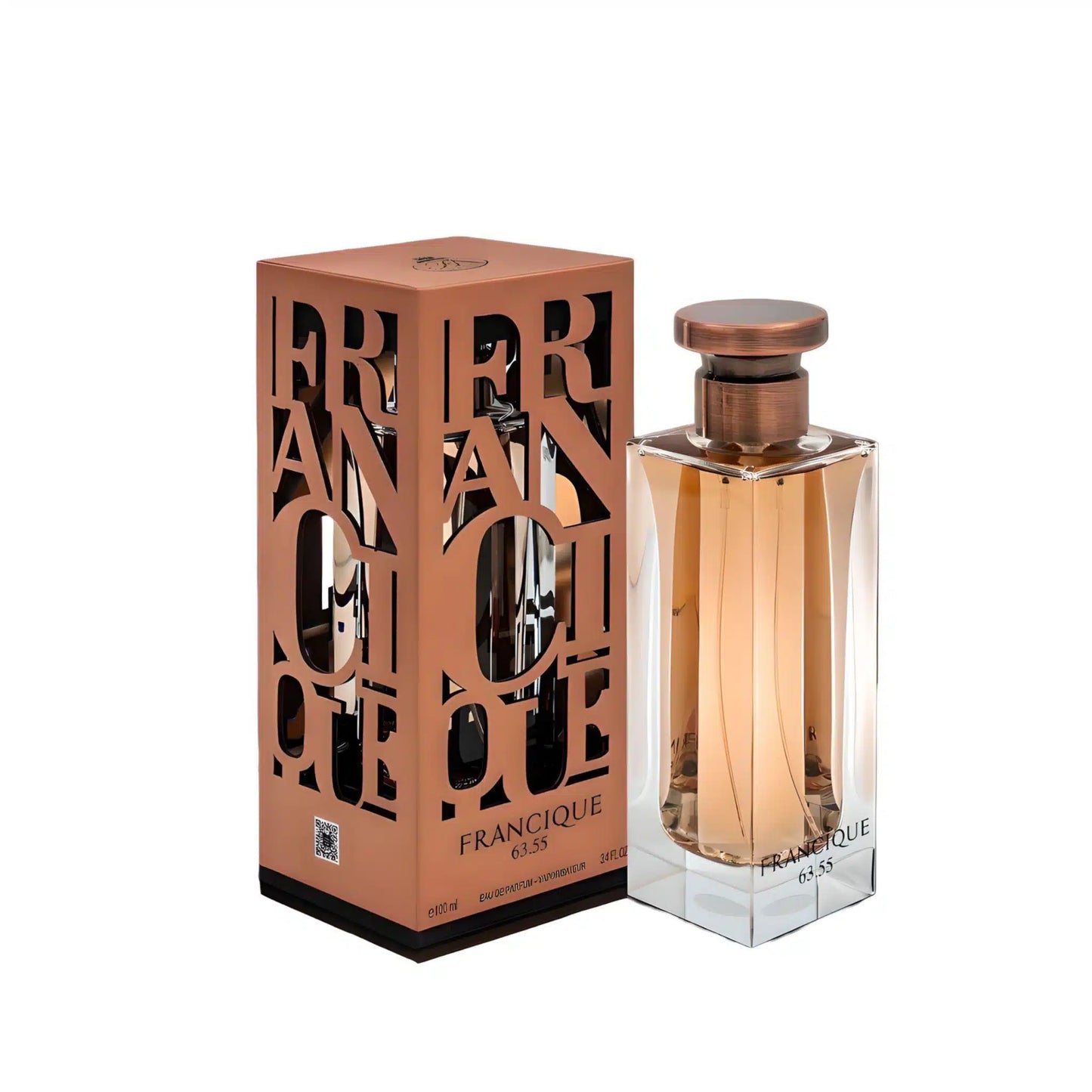 Francique 63.55 100ml Eau de Parfum by French Avenue bottle and box