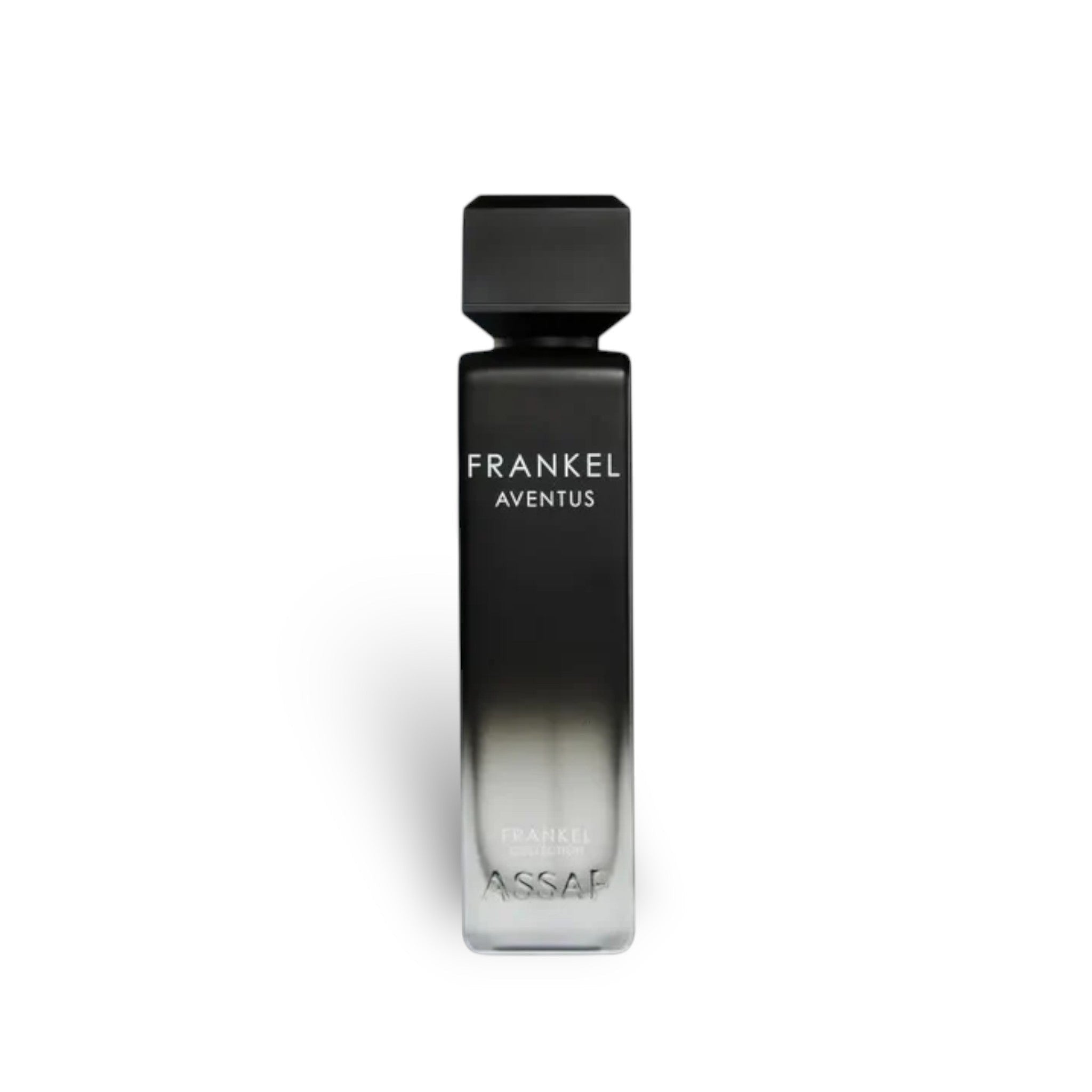 Frankel Aventus 200ml Eau de Parfum by Assaf bottle and box