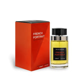 French Portrait 100ml Eau de Parfum by Fragrance World bottle and box