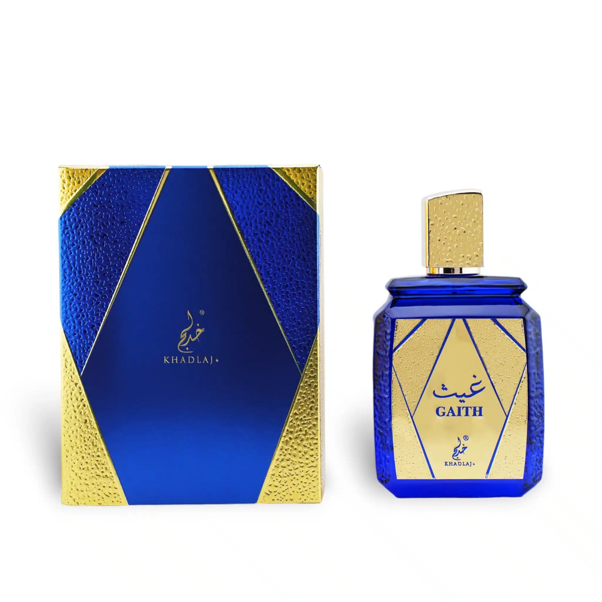 Gaith 100ml Eau de Parfum by Khadlaj bottle and box
