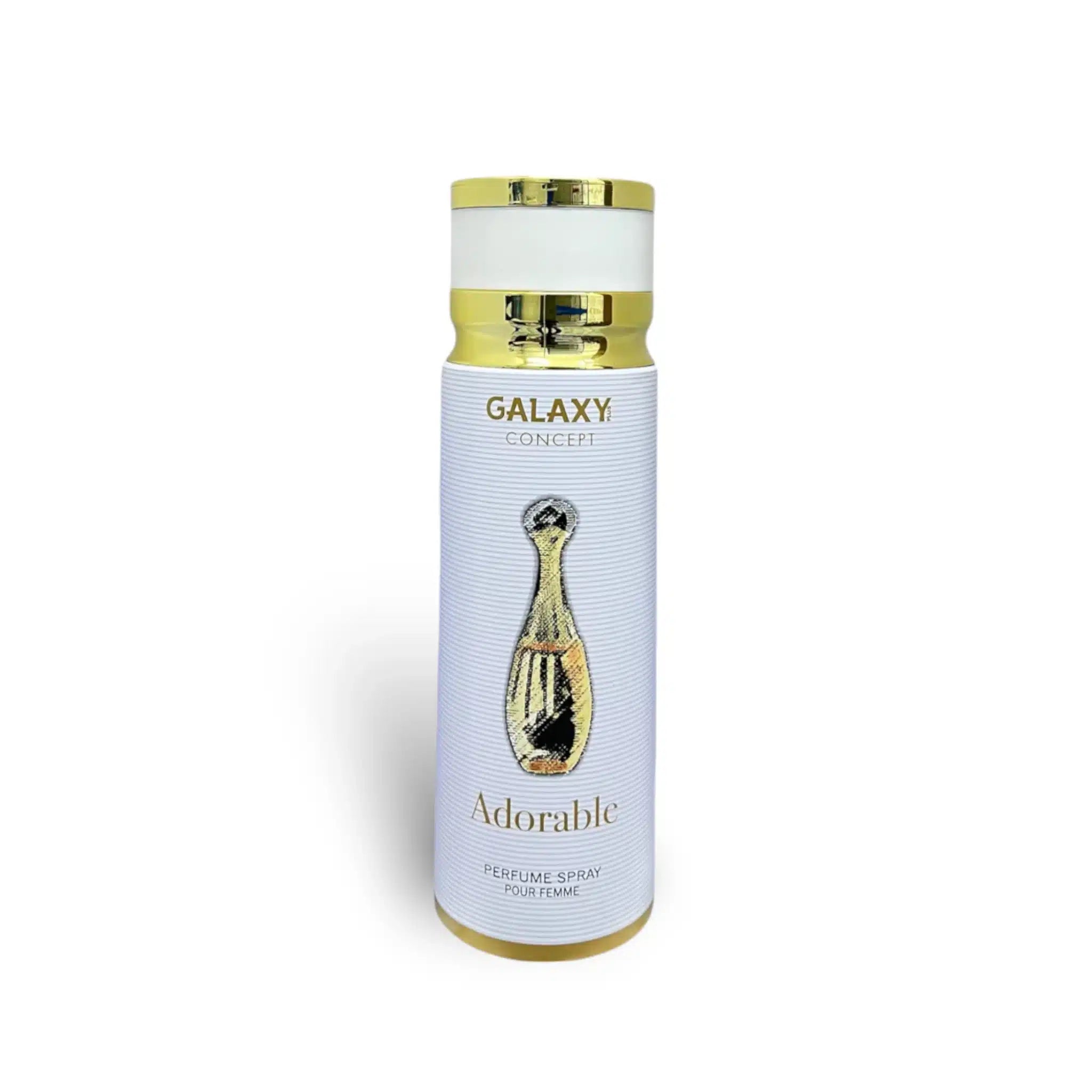 Galaxy Concept Adorable 200ml Body Spray by Galaxy Concept body spray can and packaging