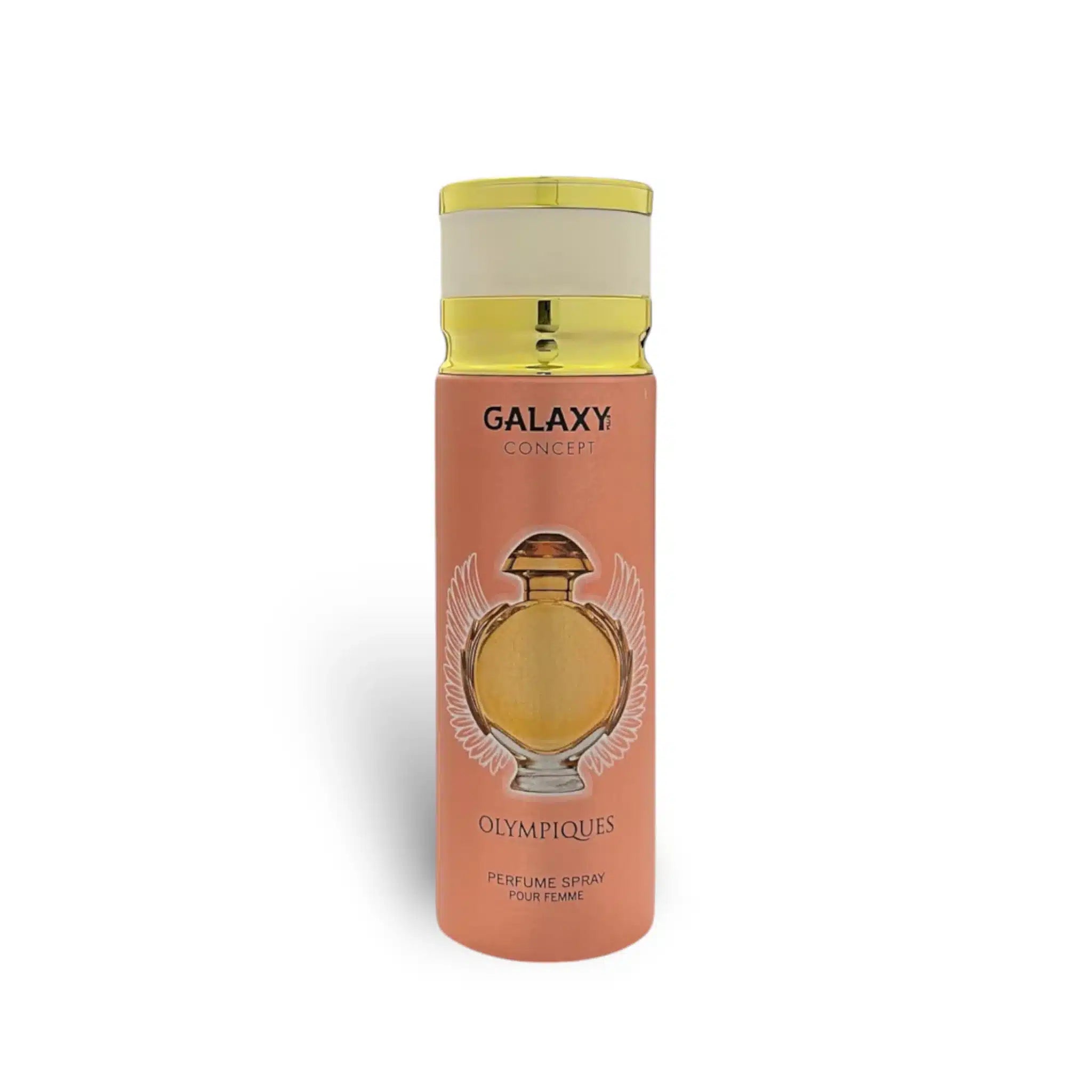 Galaxy Concept Olympiques Pour Femme 200ml Body Spray by Galaxy Concept body spray can and packaging