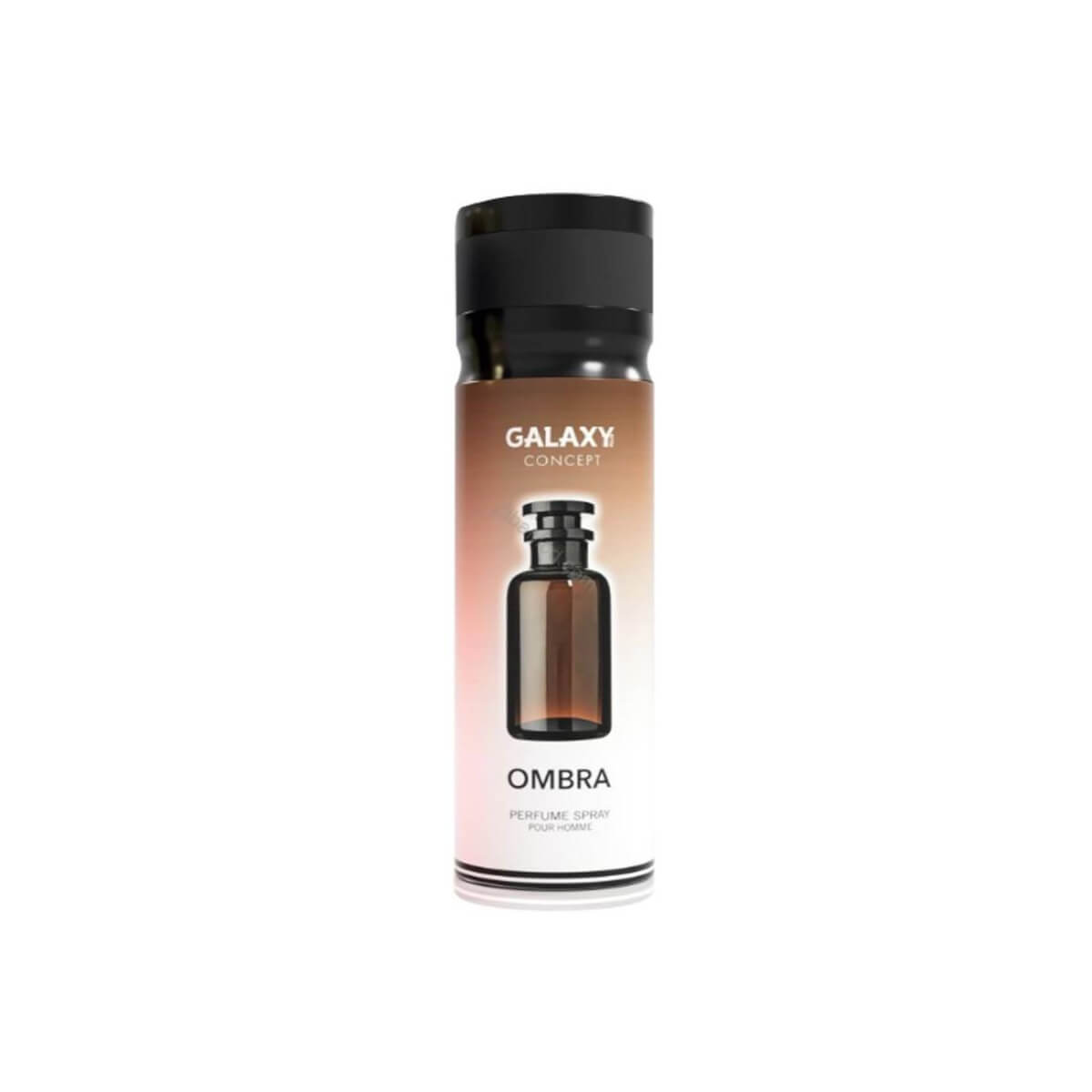 Galaxy Concept Ombra Pour Homme 200ml Body Spray by Galaxy Concept body spray can and packaging