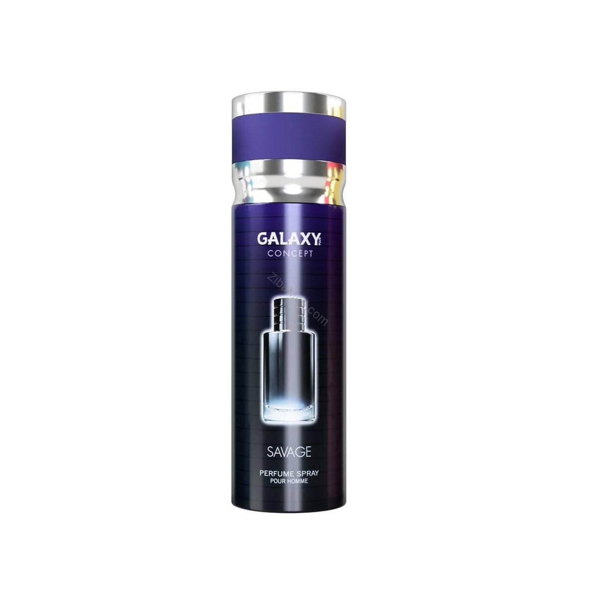 Galaxy Concept Savage Pour Homme 200ml Body Spray by Galaxy Concept body spray can and packaging