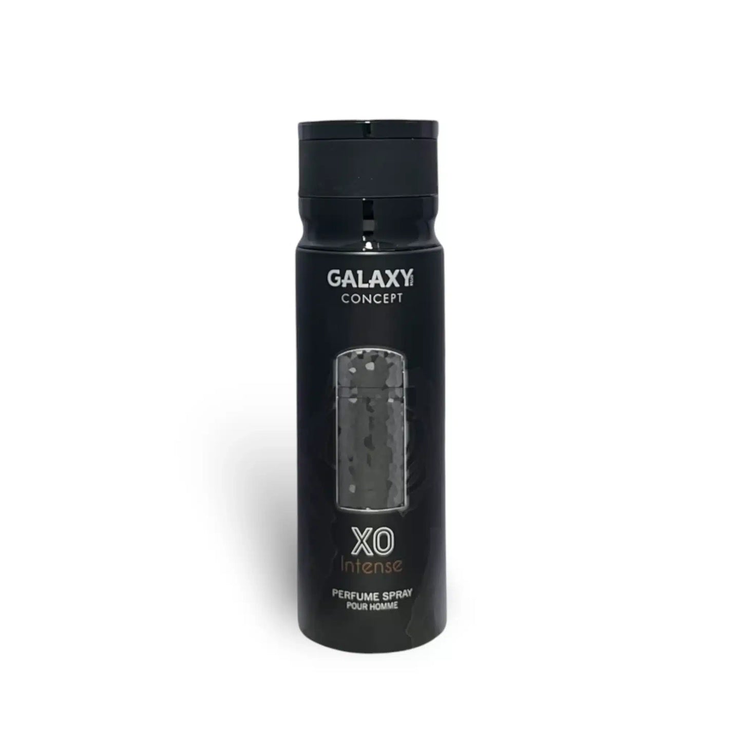 Galaxy Concept XO Intense 200ml Body Spray by Galaxy Concept body spray can and packaging