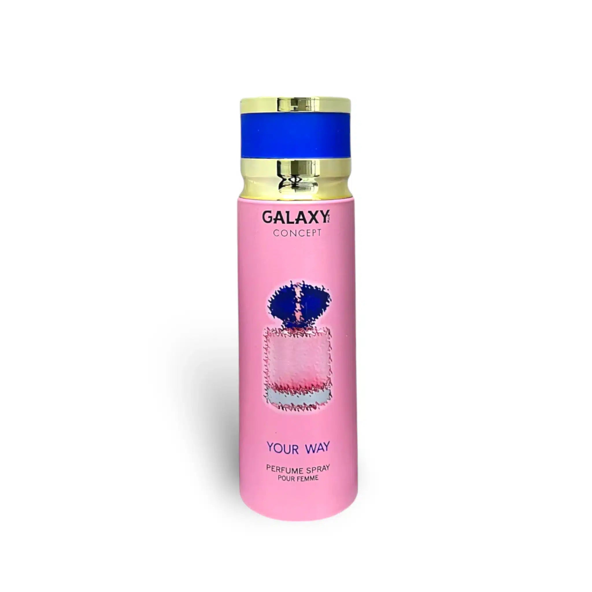 Galaxy Concept Your Way 200ml Body Spray by Galaxy Concept body spray can and packaging