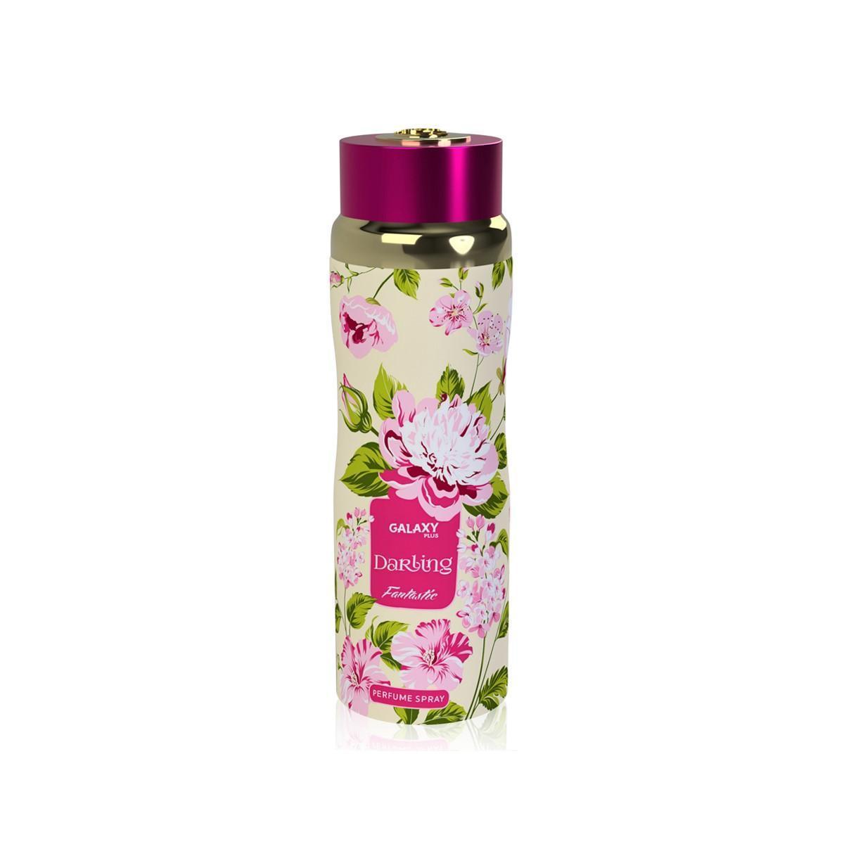 Galaxy Plus Darling Fantastic 200ml Body Spray by Galaxy Concept body spray can and packaging