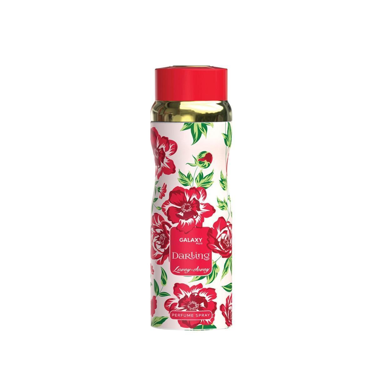 Galaxy Plus Darling Lovey Dovey 200ml Body Spray by Galaxy Concept body spray can and packaging