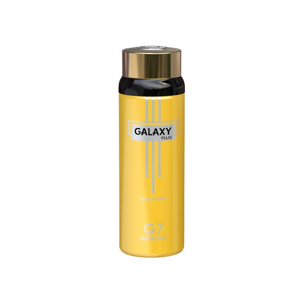 Galaxy Plus G7 Pour Homme 200ml Body Spray by Galaxy Concept body spray can and packaging