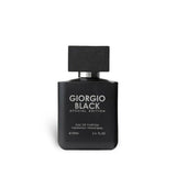 Giorgio Black Special Edition 100ml Eau de Parfum by Fragrance World fragrance packaging front view