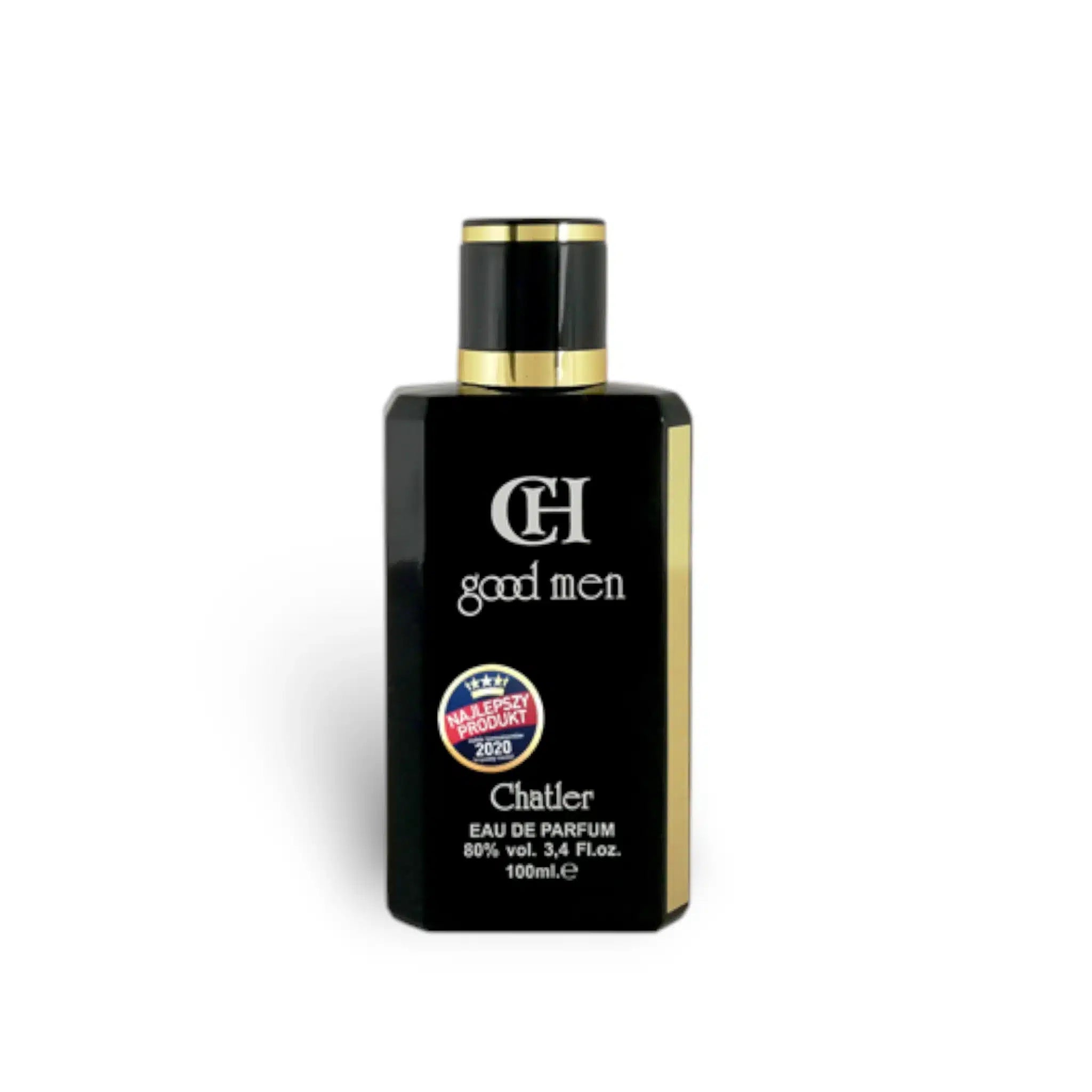 Good Men 100ml Eau de Parfum by Chatler fragrance packaging front view