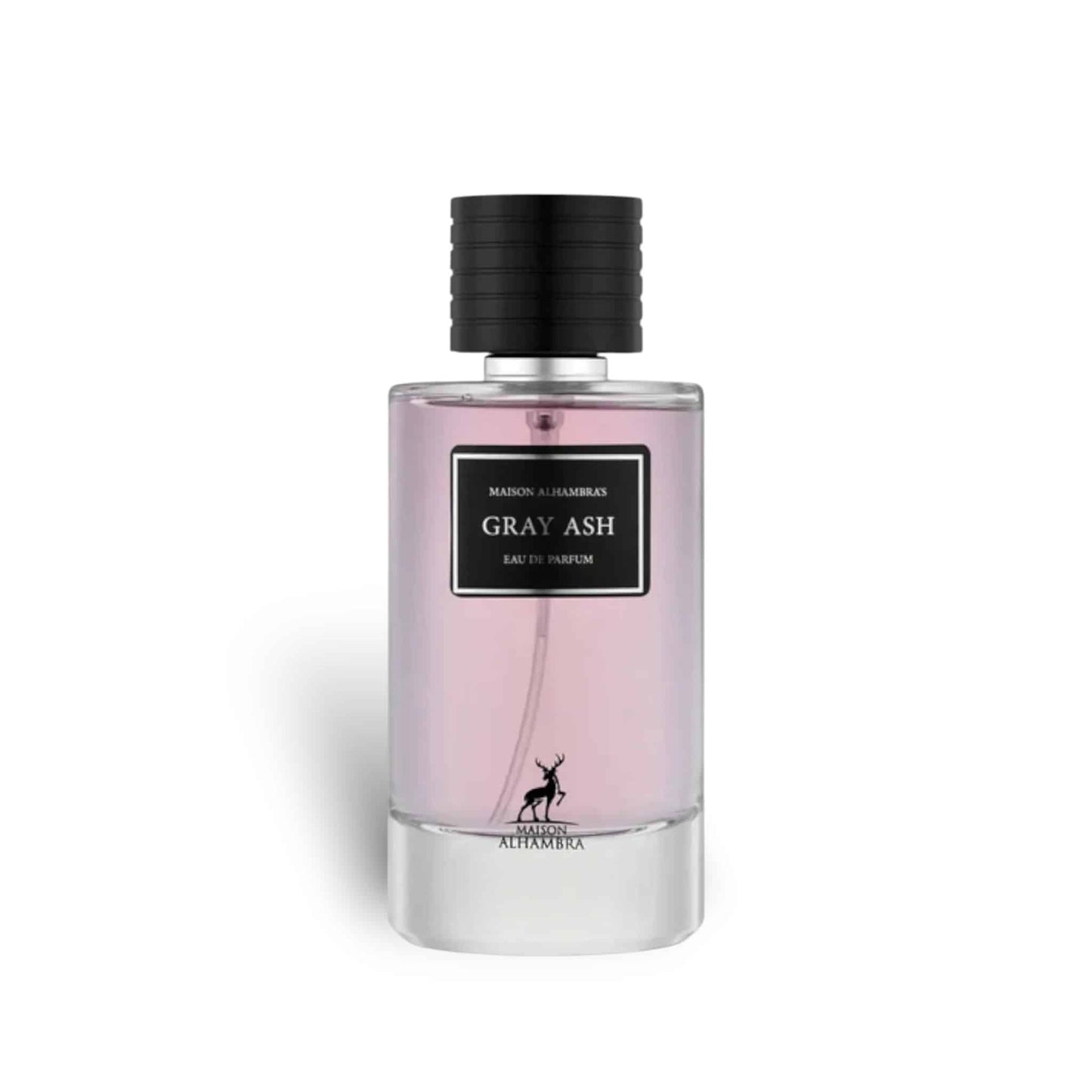 Gray Ash 100ml Eau de Parfum by Maison Alhambra perfume bottle close up