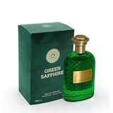 Green Sapphire 100ml Eau de Parfum by Fragrance World fragrance packaging front view