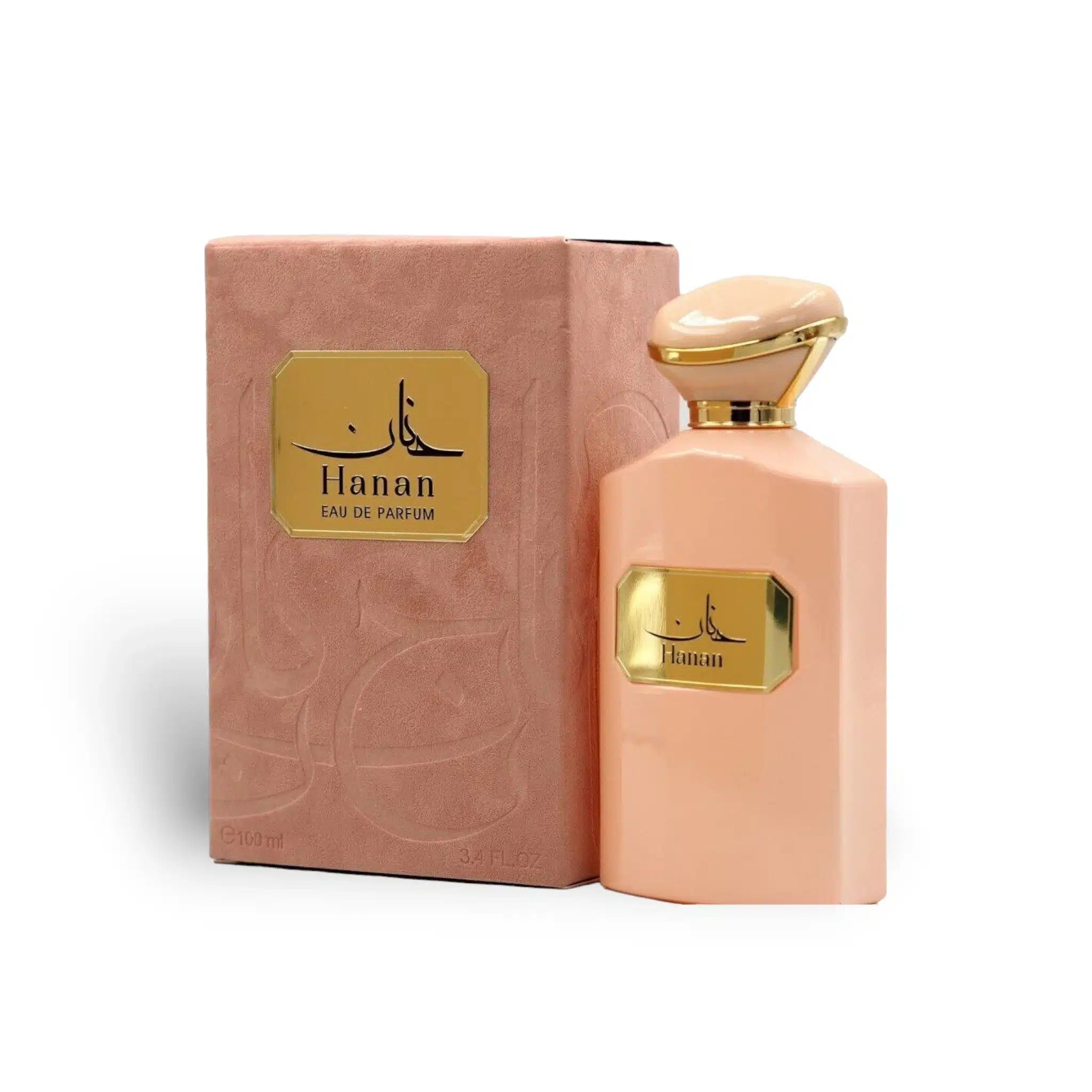 Hanan 100ml Eau de Parfum by Fragrance World bottle and box