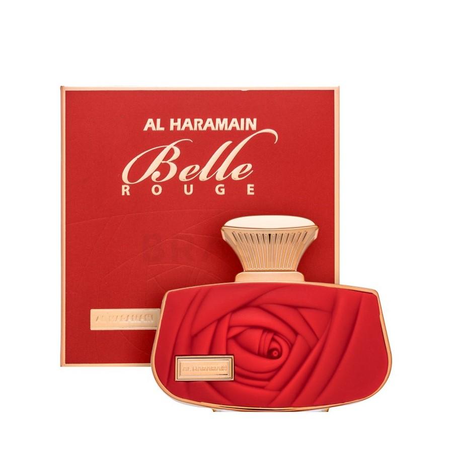 Haramain Belle Rouge 75ml Eau de Parfum by Al Haramain bottle and box