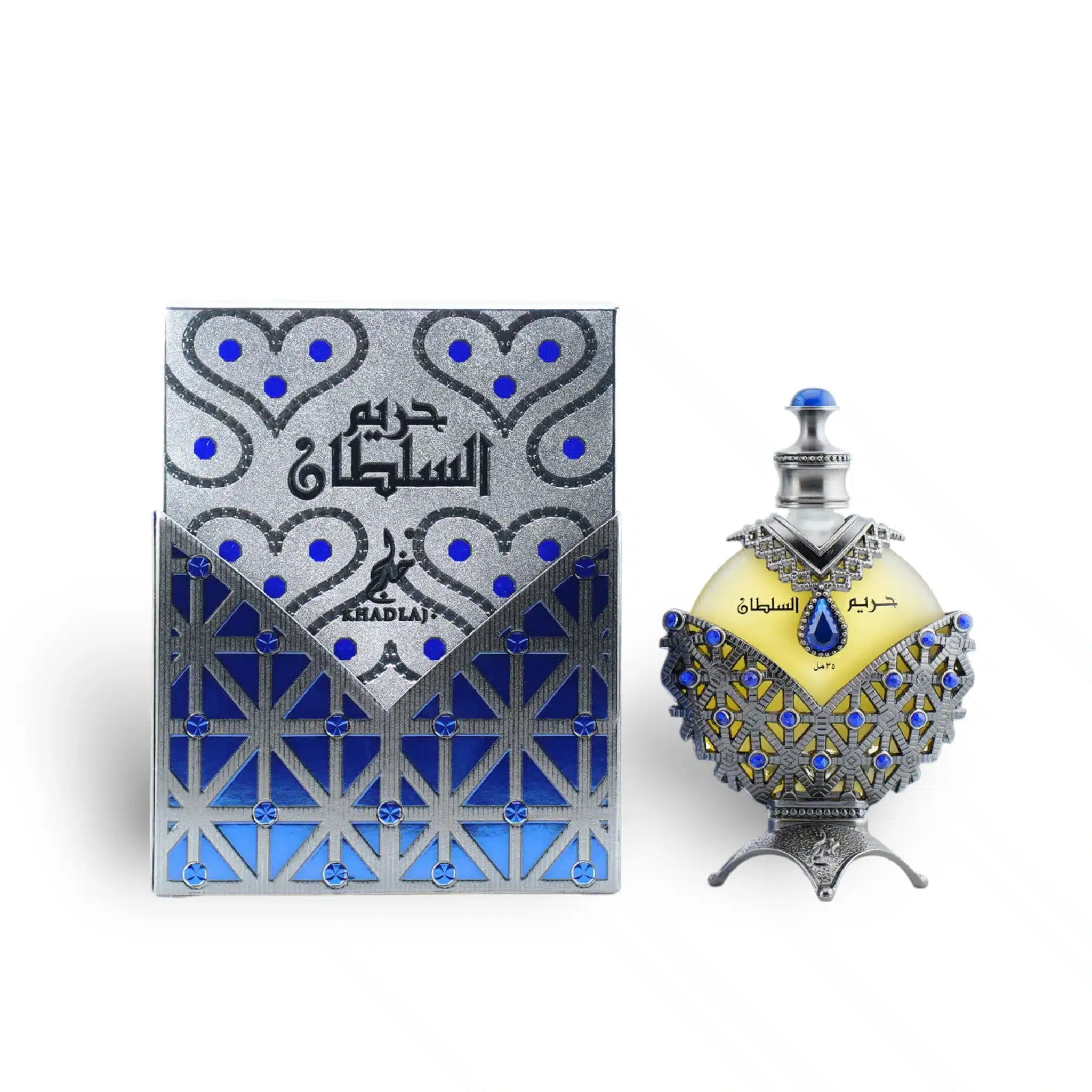 Hareem Al Sultan Blue Concentrated 35ml Perfume Oil by Khadlaj alcohol-free fragrance product image