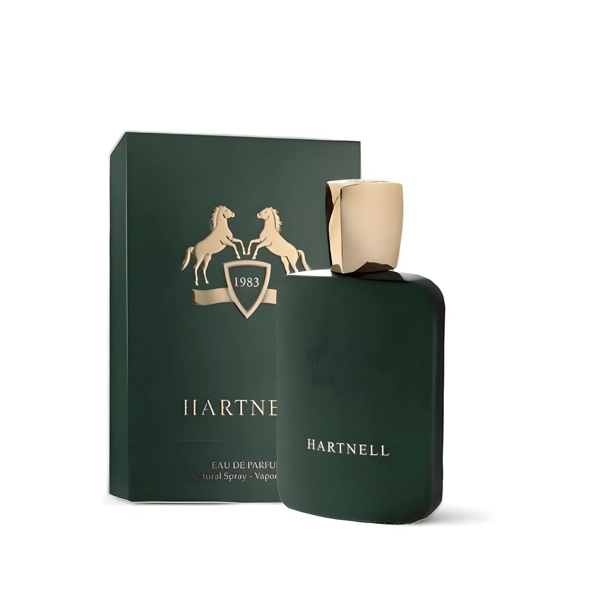 Hartnell 100ml Eau de Parfum by Fragrance World bottle and box