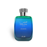 Hawas Atlantis 100ml Eau de Parfum by Rasasi fragrance packaging front view