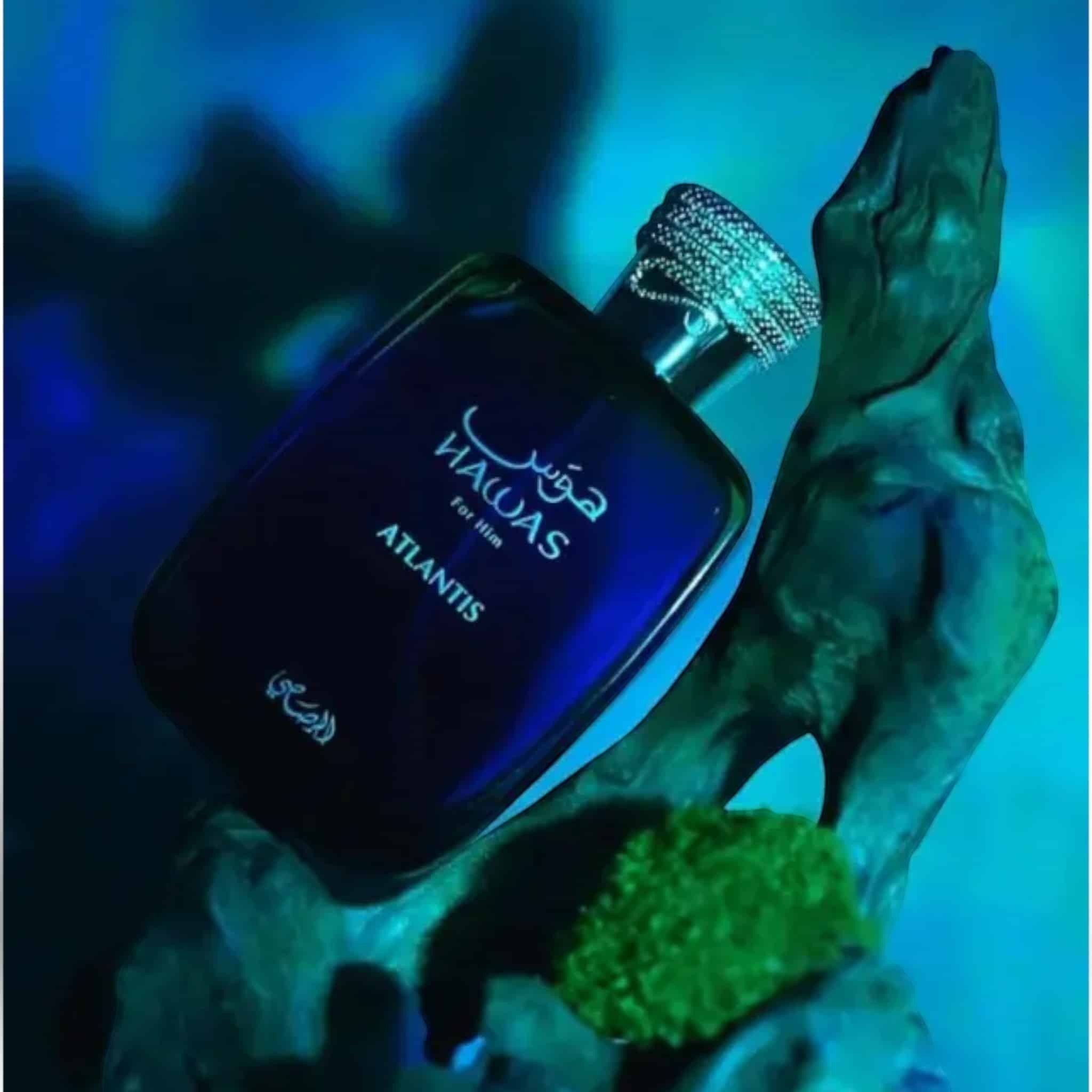 Hawas Atlantis 100ml Eau de Parfum by Rasasi Arabian perfume product image