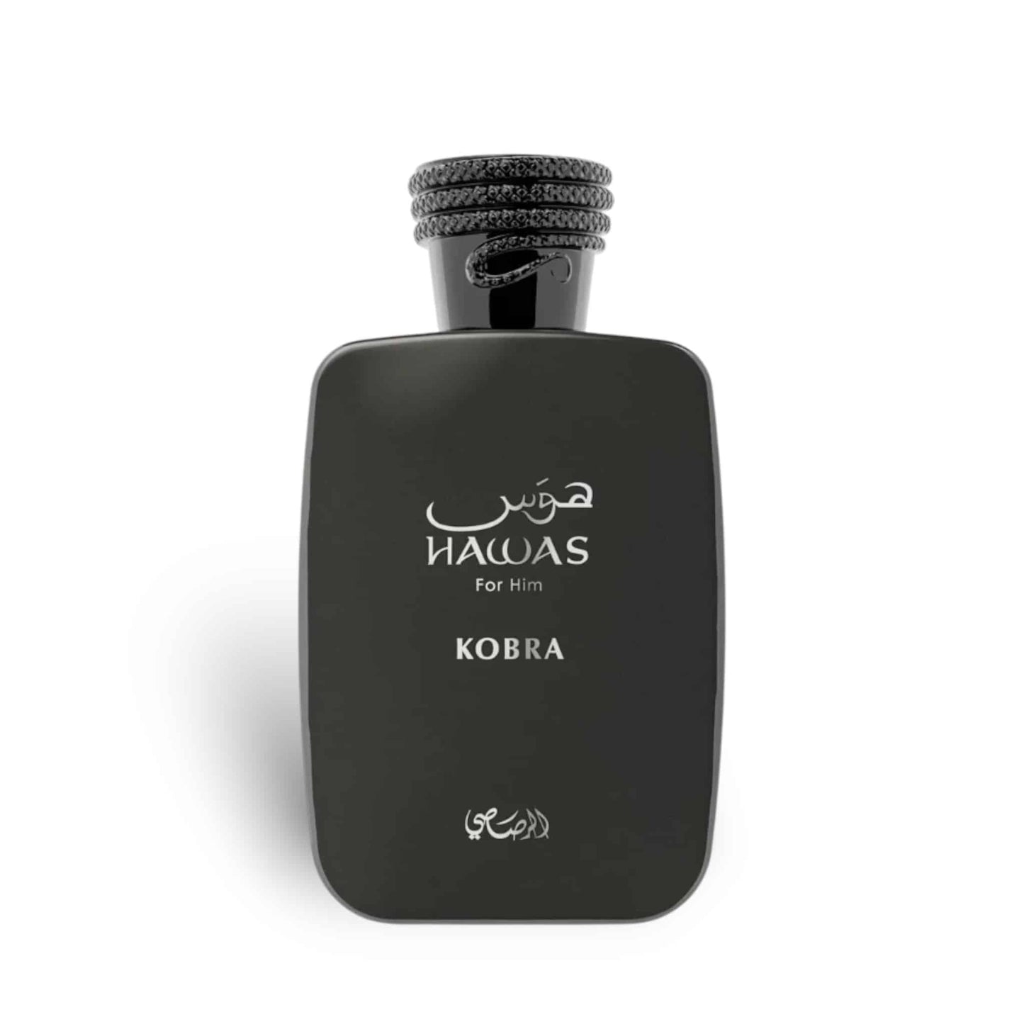 Hawas Kobra For Him 100ml Eau de Parfum by Rasasi fragrance packaging front view