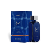 Hayaati Al Maleky 100ml Eau de Parfum by Lattafa bottle and box