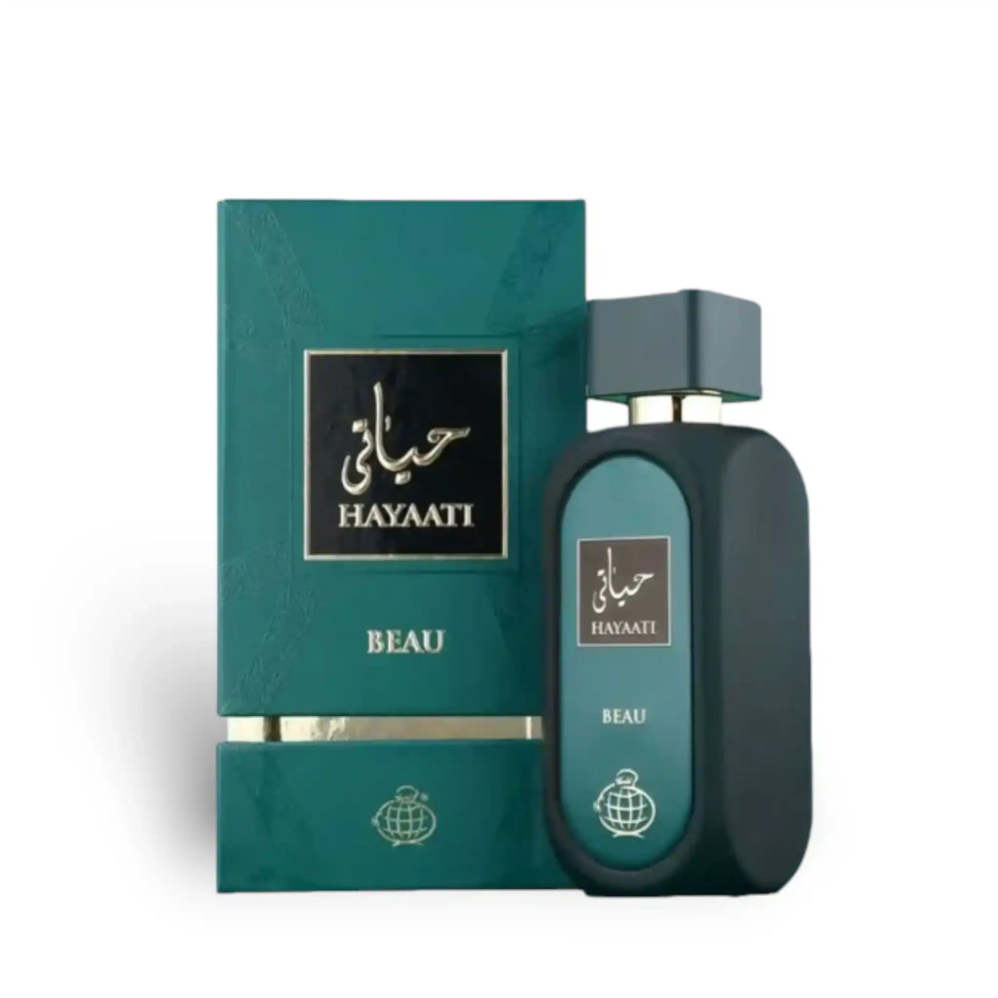 Hayaati Beau 100ml Eau de Parfum by Fragrance World bottle and box