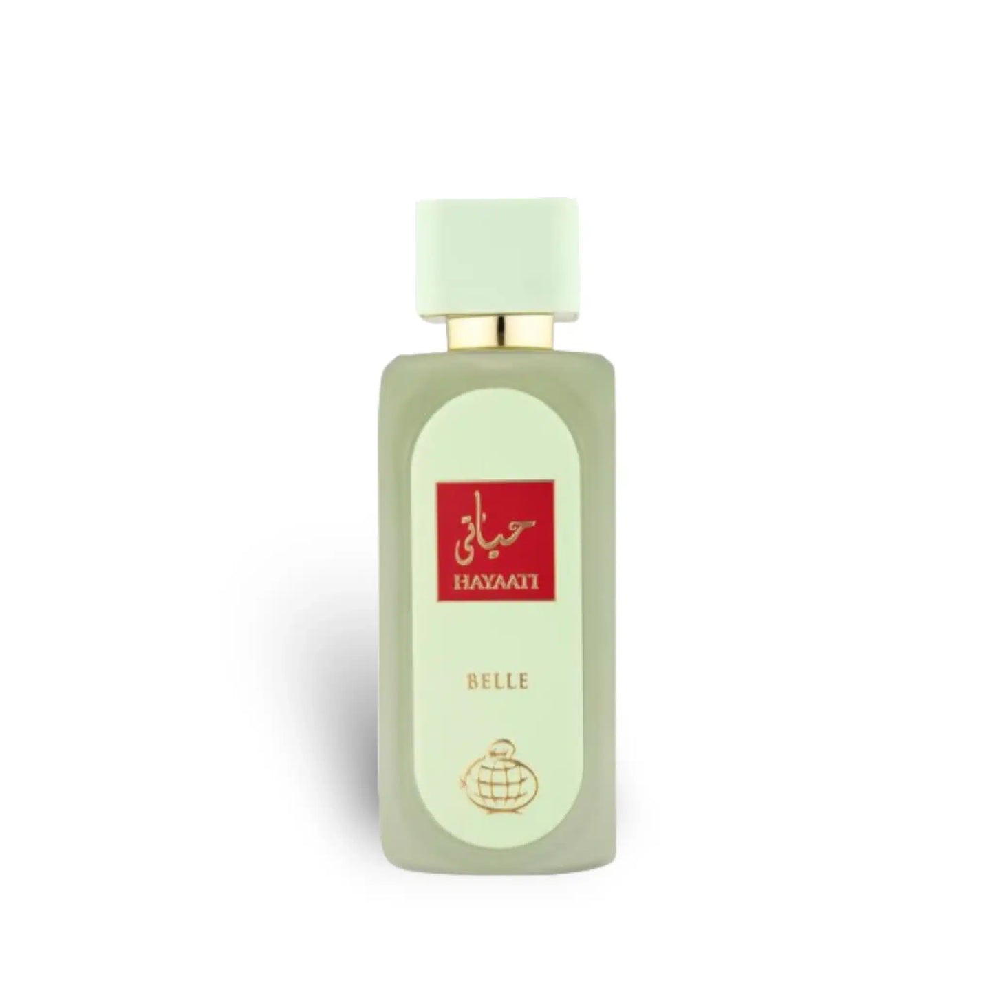 Hayaati Belle 100ml Eau de Parfum by Fragrance World perfume bottle close up