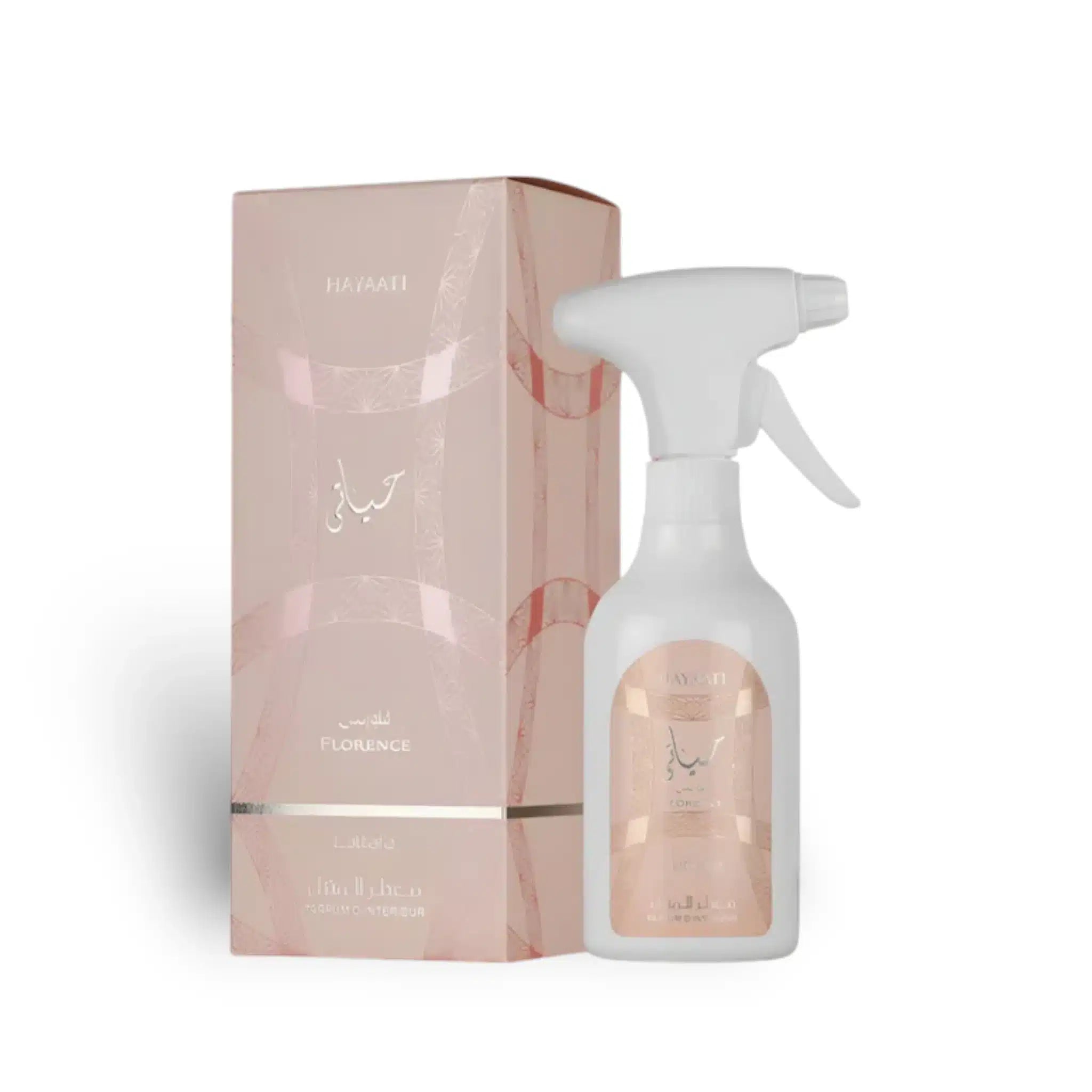 Hayaati Florence Room Spray 450ml Air Freshener by Lattafa air freshener bottle