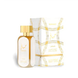 Hayaati Gold Elixir 100ml Eau de Parfum by Lattafa bottle and box