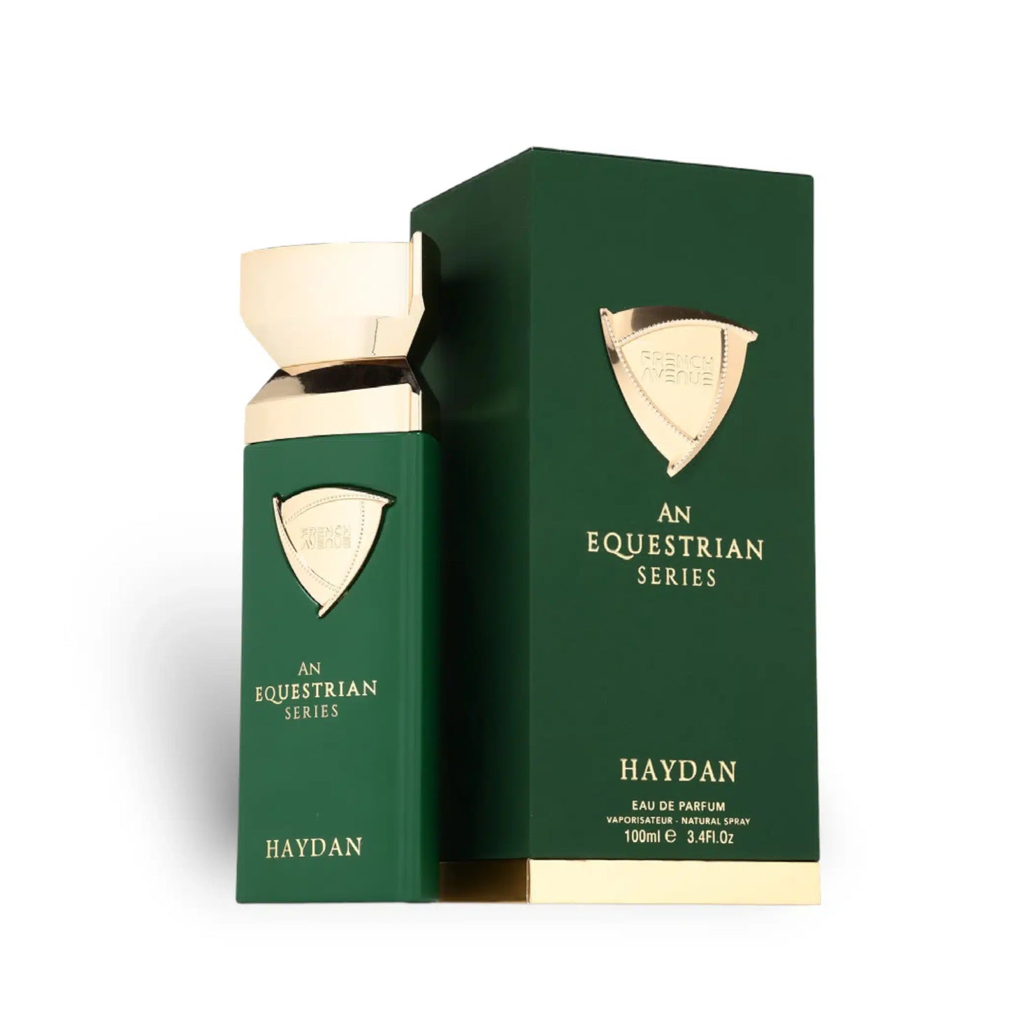 Haydan (An Equestrian Series) 100ml Eau de Parfum by French Avenue bottle and box