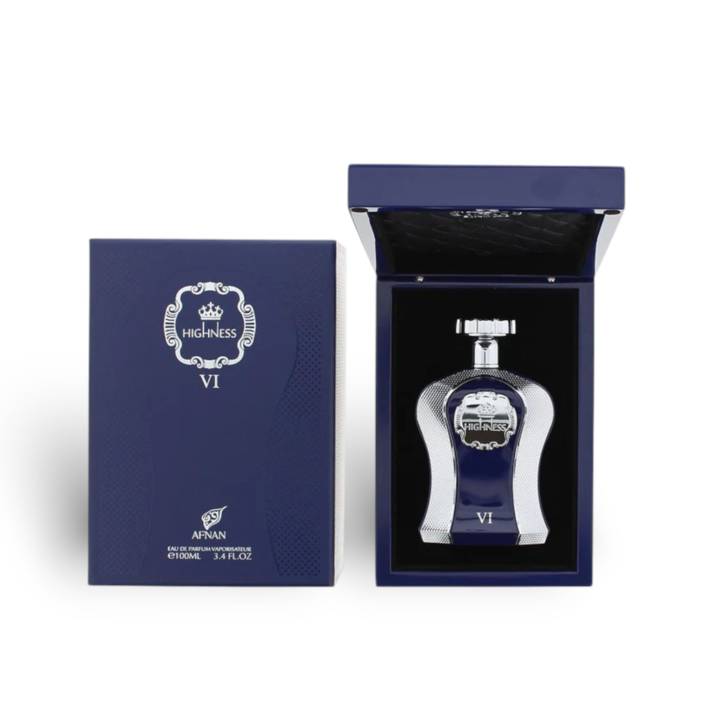 Highness VI Blue 100ml Eau de Parfum by Afnan fragrance bottle
