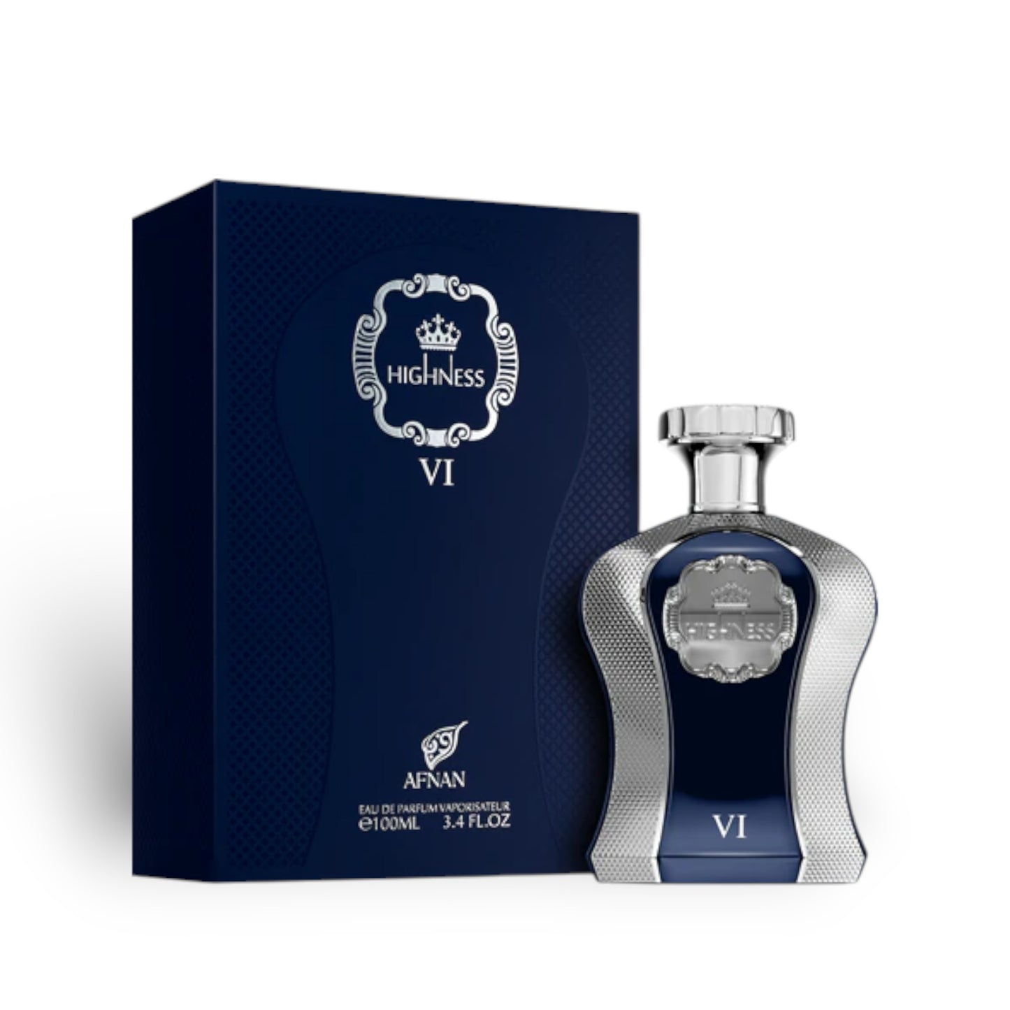 Highness VI Blue 100ml Eau de Parfum by Afnan fragrance bottle