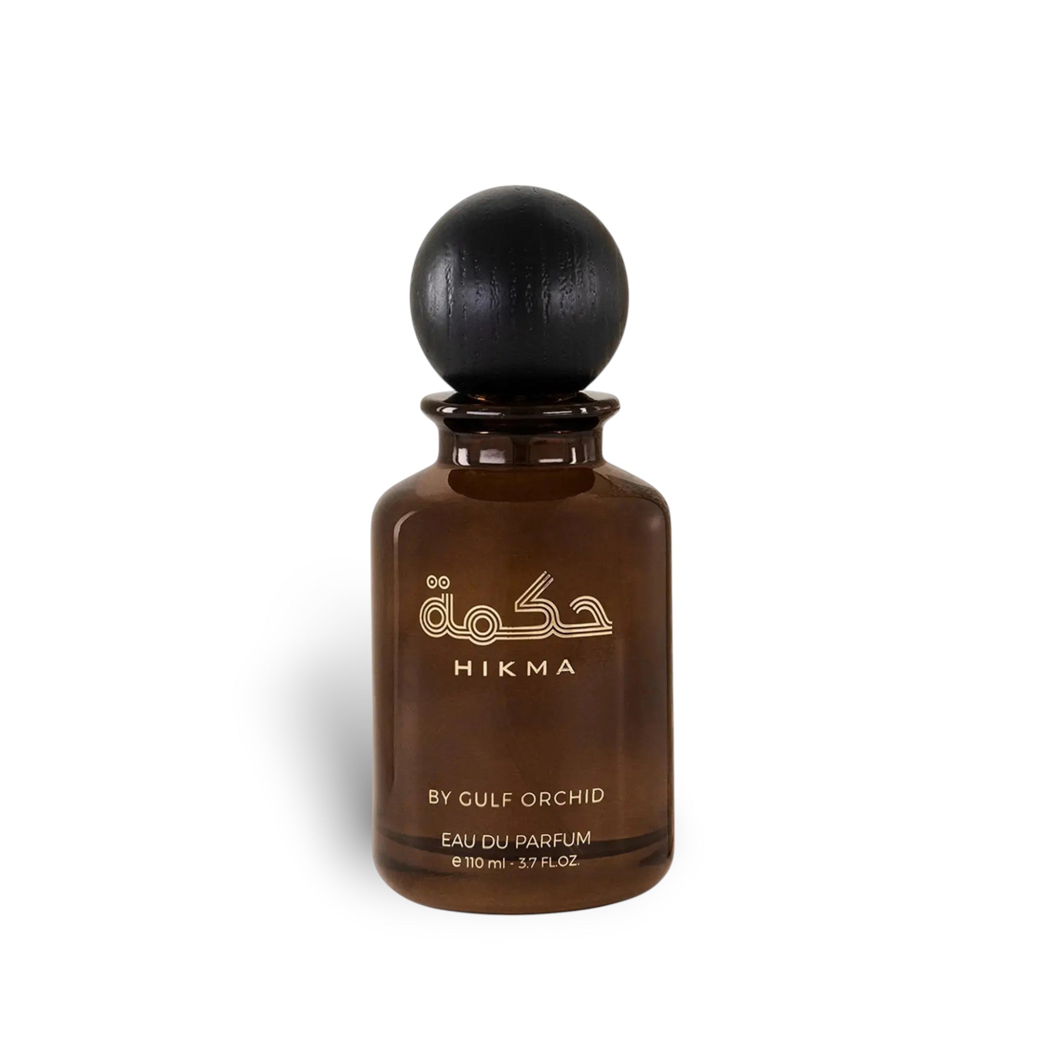 Hikma 110ml Eau de Parfum by Gulf Orchid perfume bottle close up
