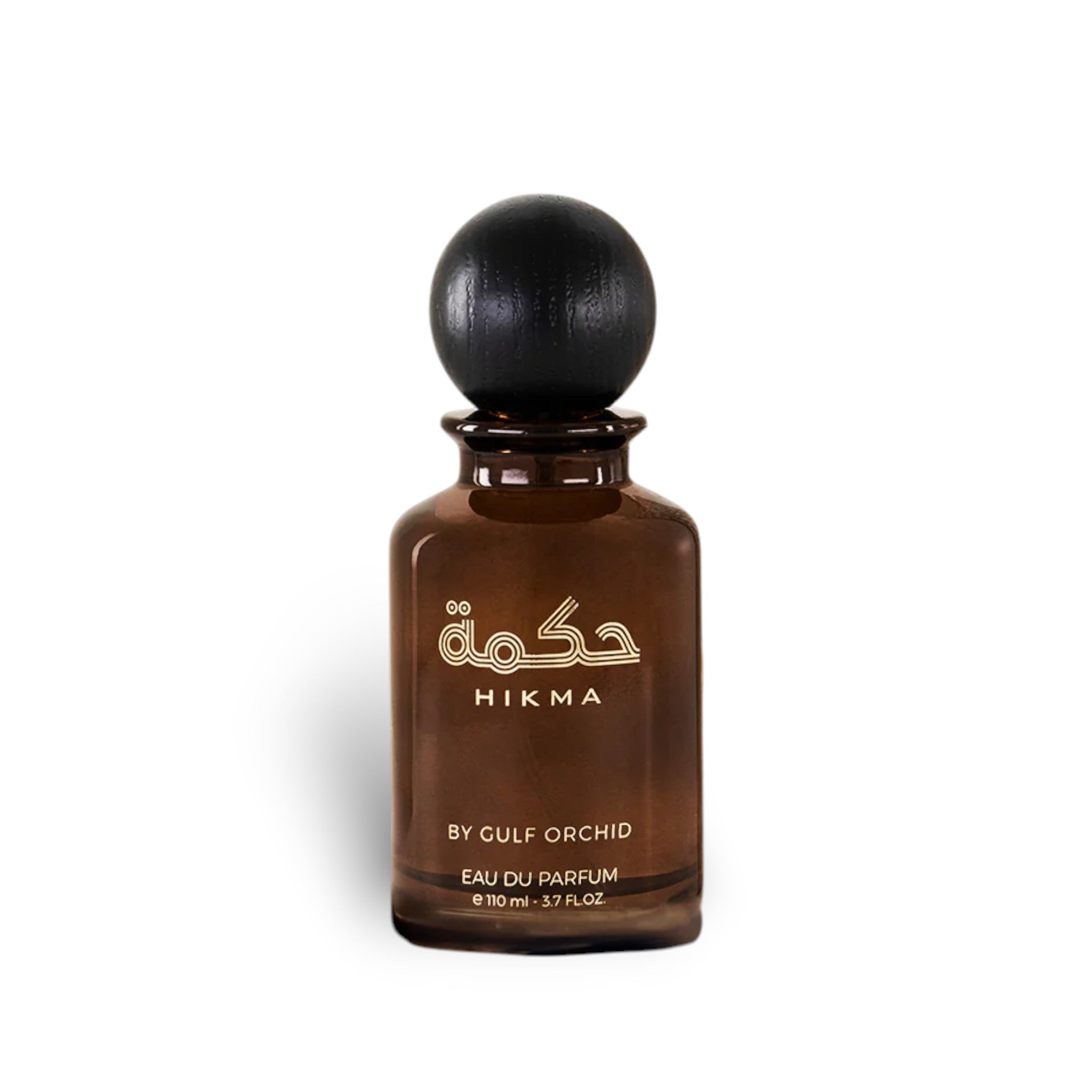 Hikma 110ml Eau de Parfum by Gulf Orchid fragrance packaging front view